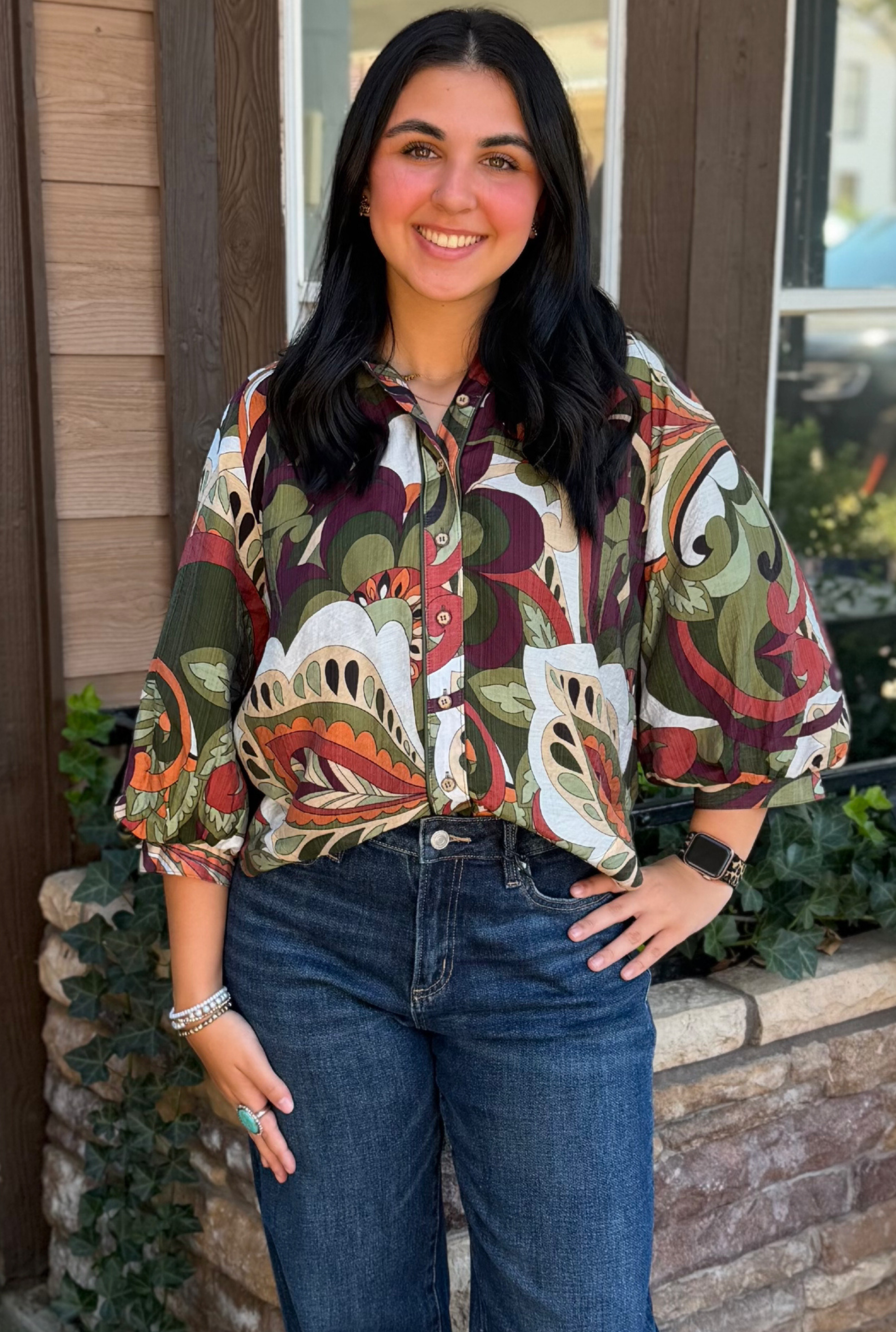 OLIVE REAGAN TOP