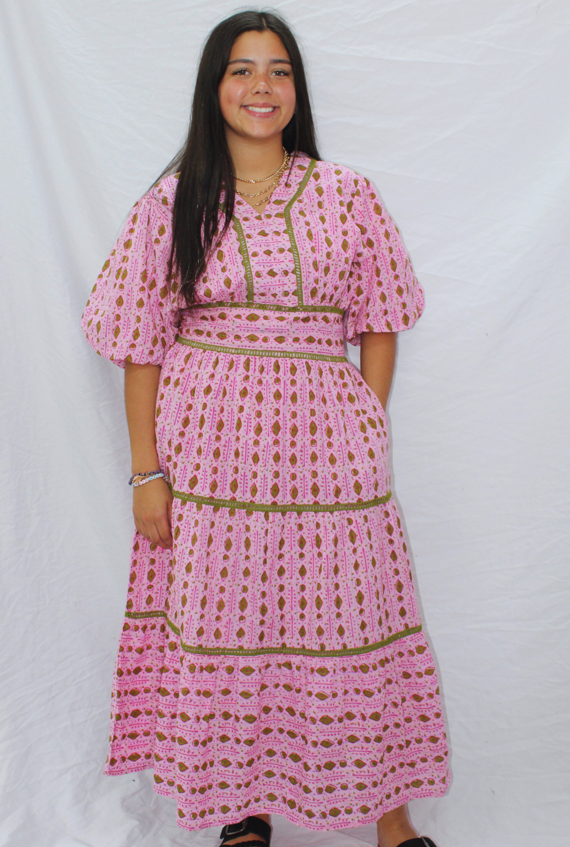 PINK CALLIE DRESS