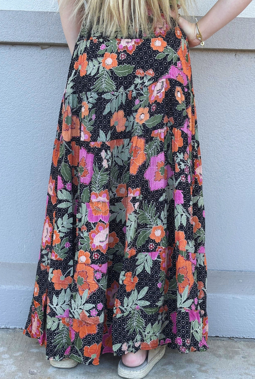 BOHO CHIC MAXI SKIRT