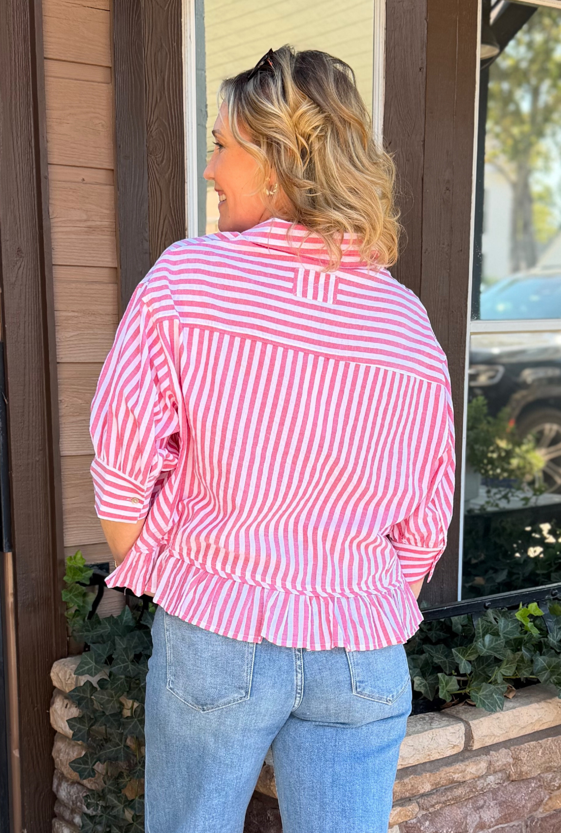 RYLEE RUFFLE TOP