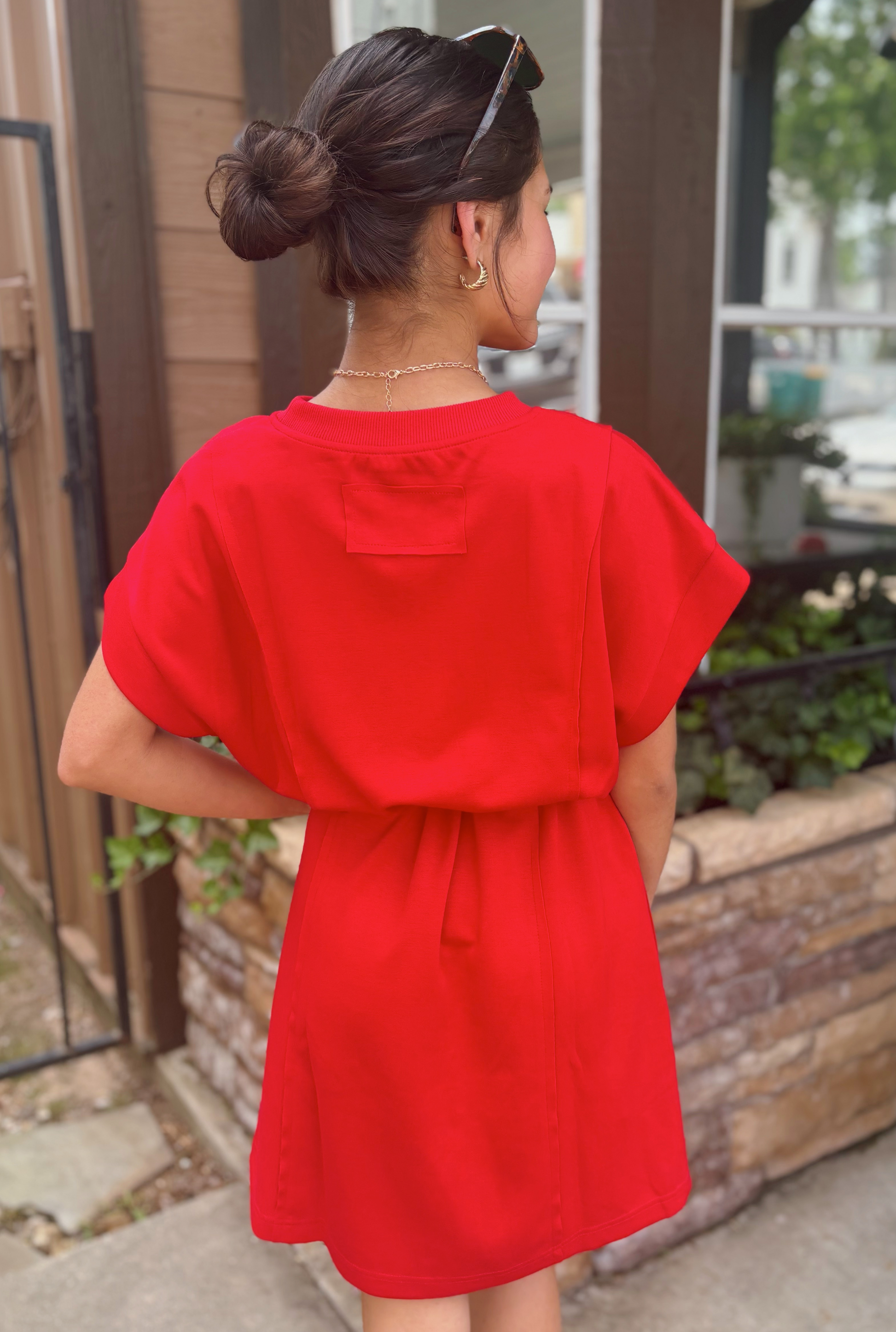 RED CHEYANNE DRESS