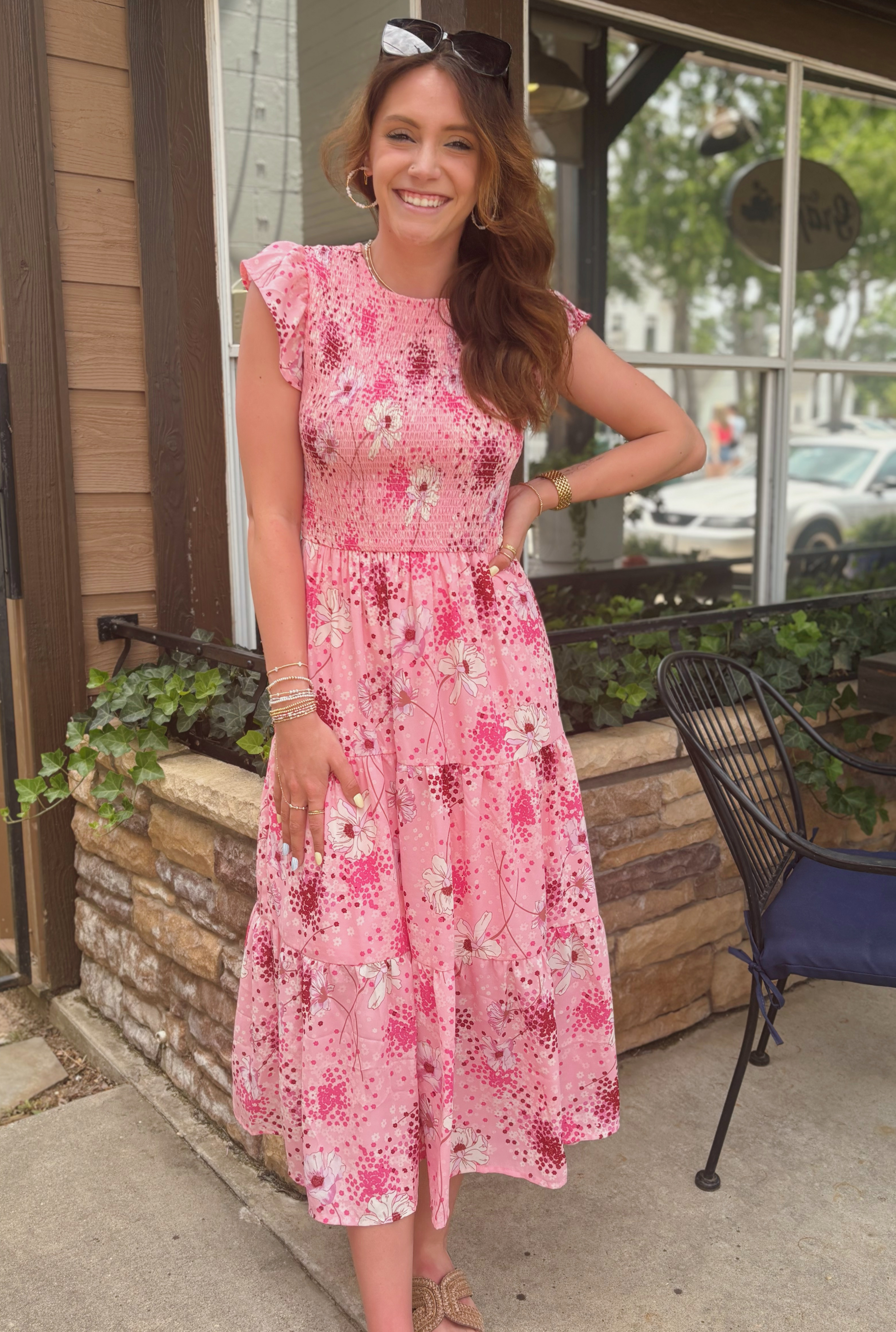 PINK ELLIE DRESS