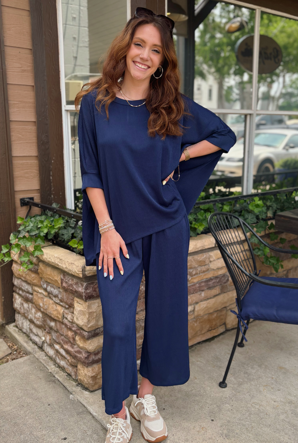 NAVY AMELIA SET