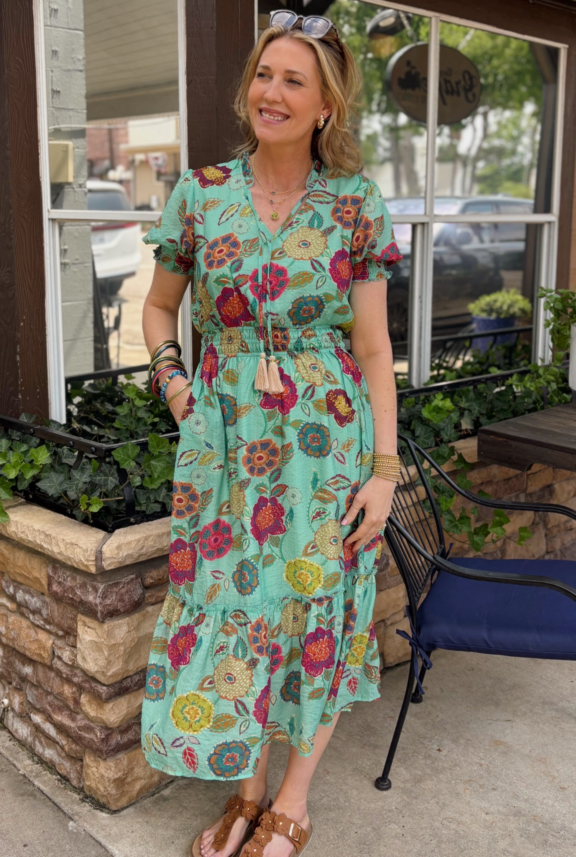 MINT MAGGIE DRESS