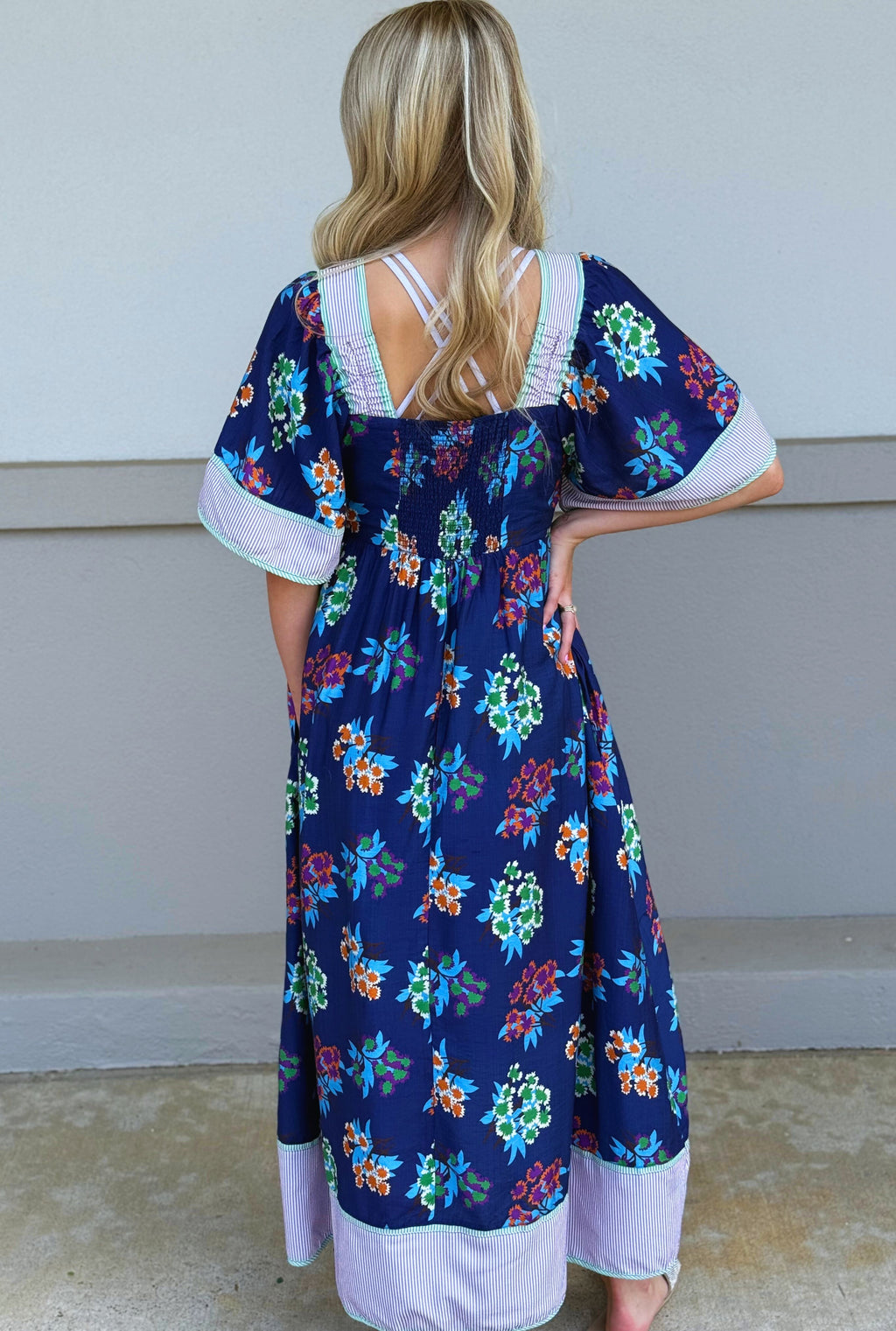BLUE OLIVER DRESS