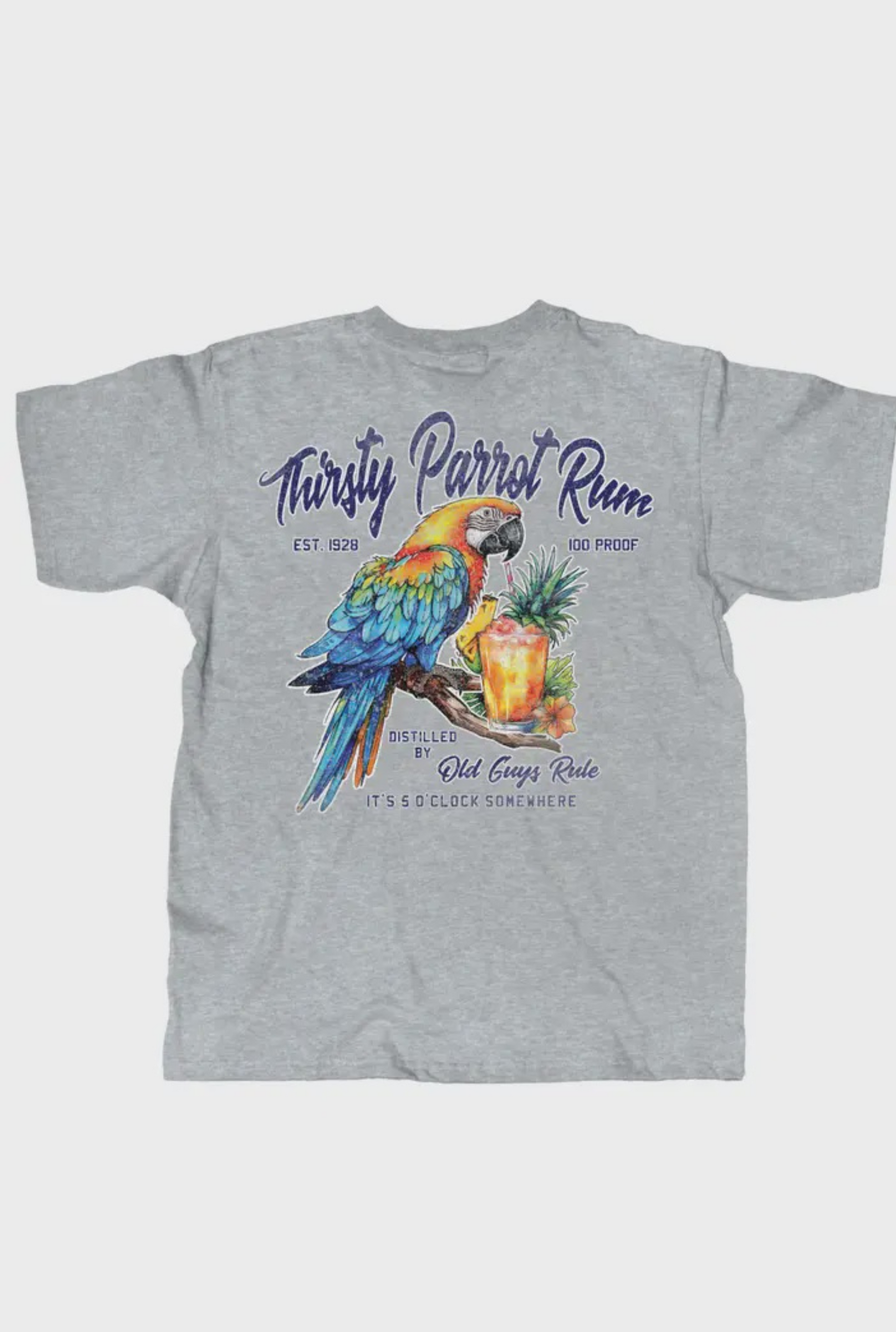 MEN'S THIRSTY PARROT TEE
