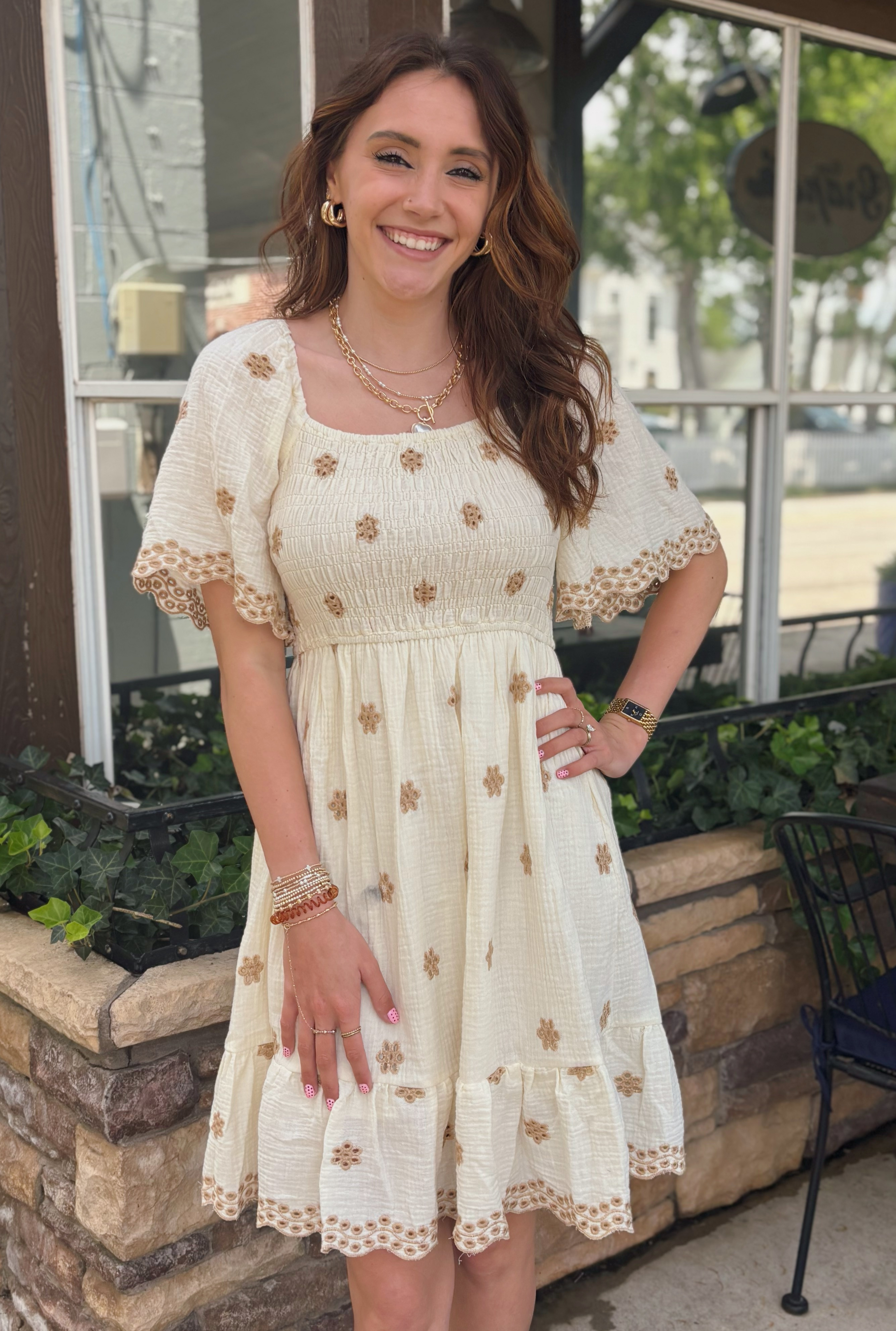 IVORY SUMMER BREEZE DRESS