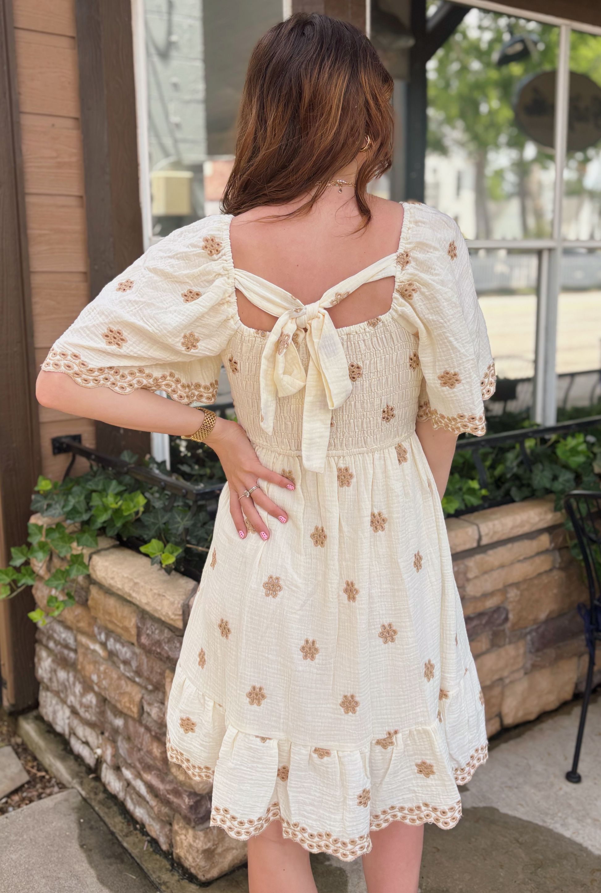 IVORY SUMMER BREEZE DRESS
