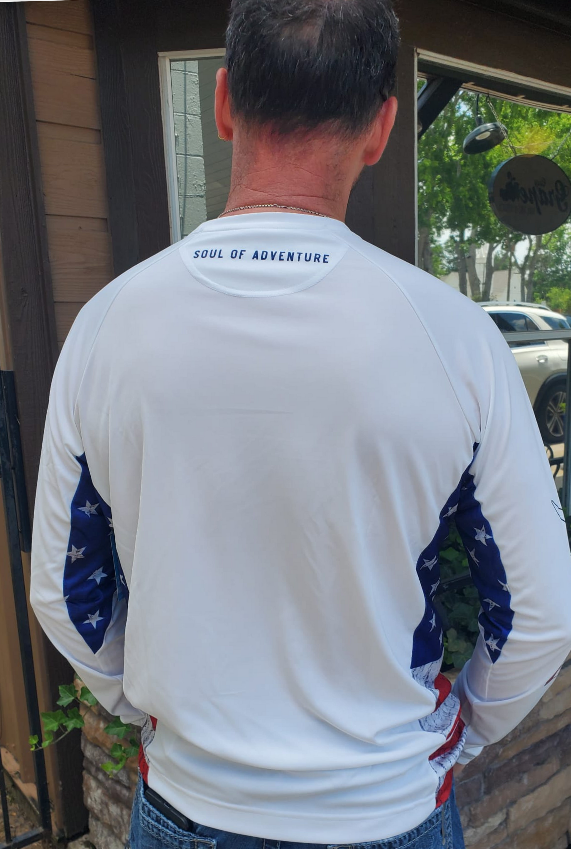 MEN'S AMERICAN FLAG SHIRT