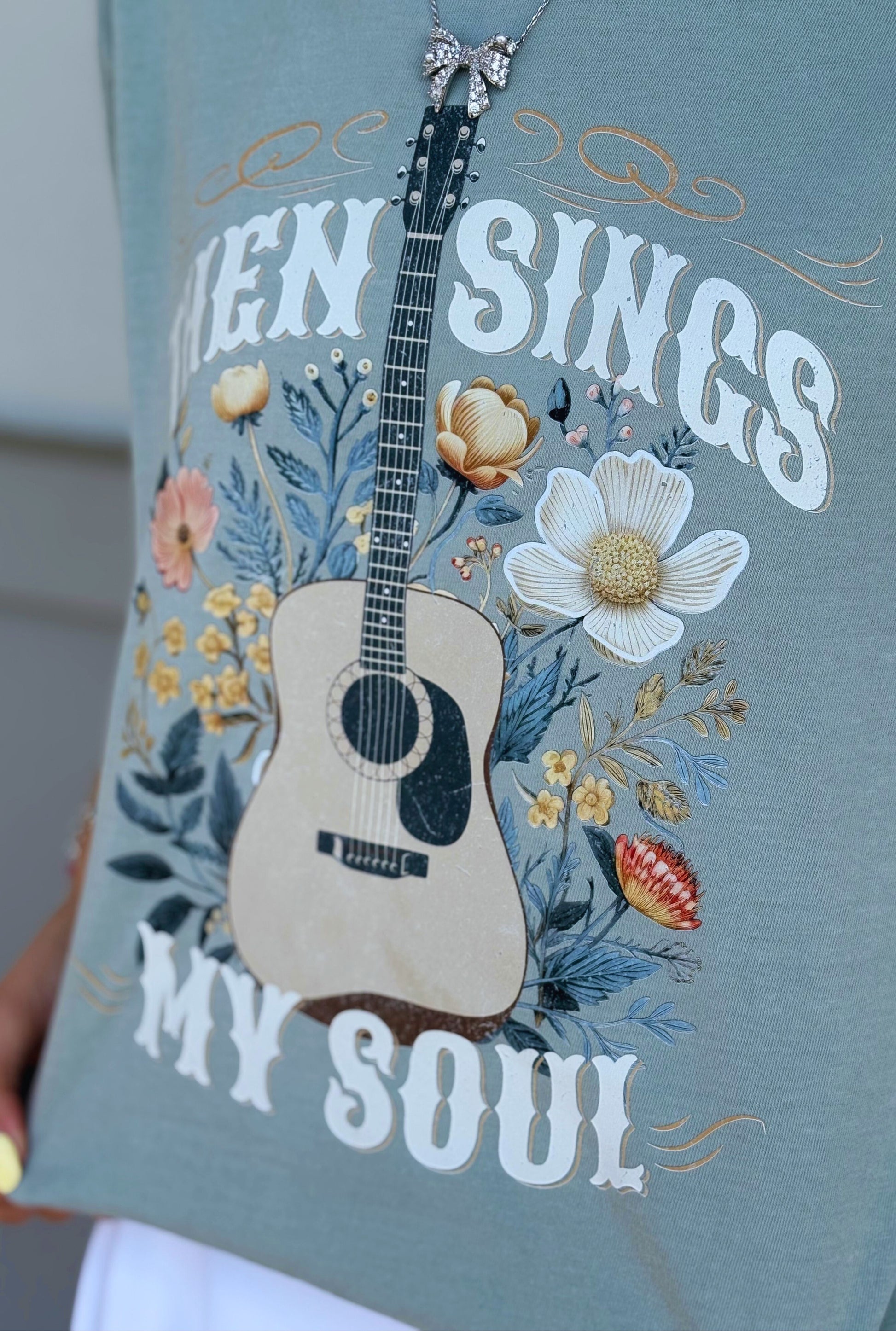 THEN SINGS MY SOUL GRAPHIC TEE