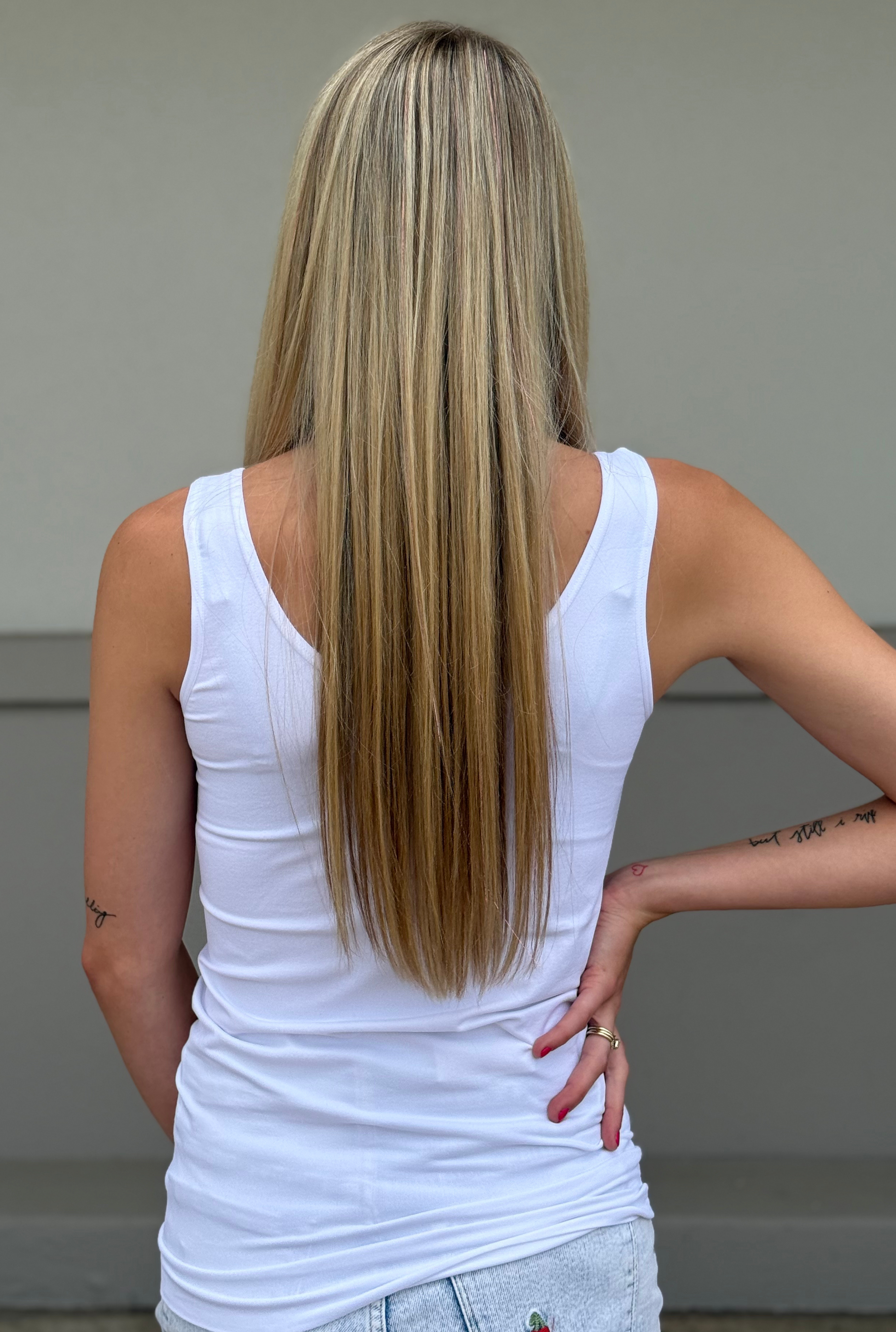 WHITE FASHIONABLE TANK