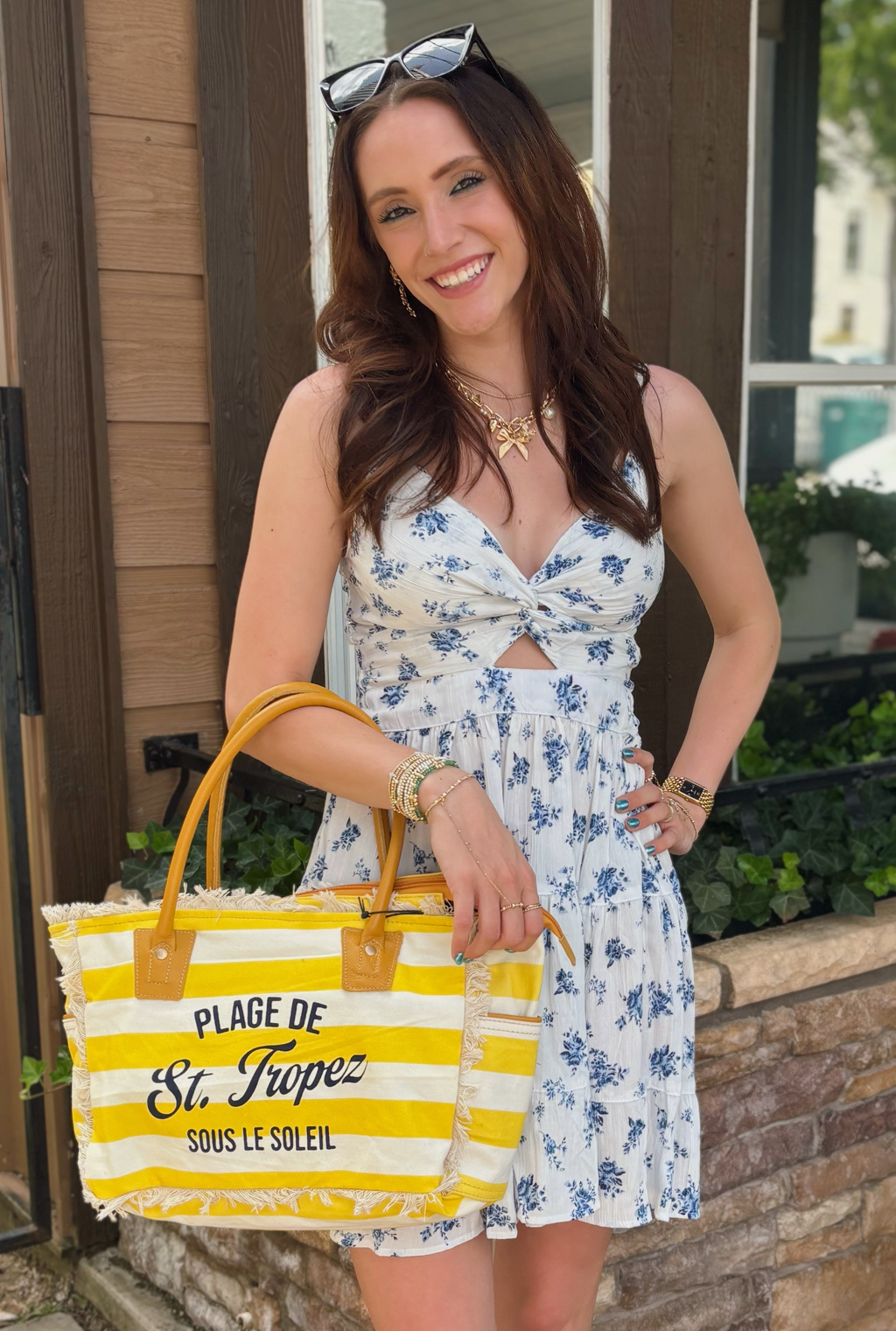 BLUE BABES DRESS