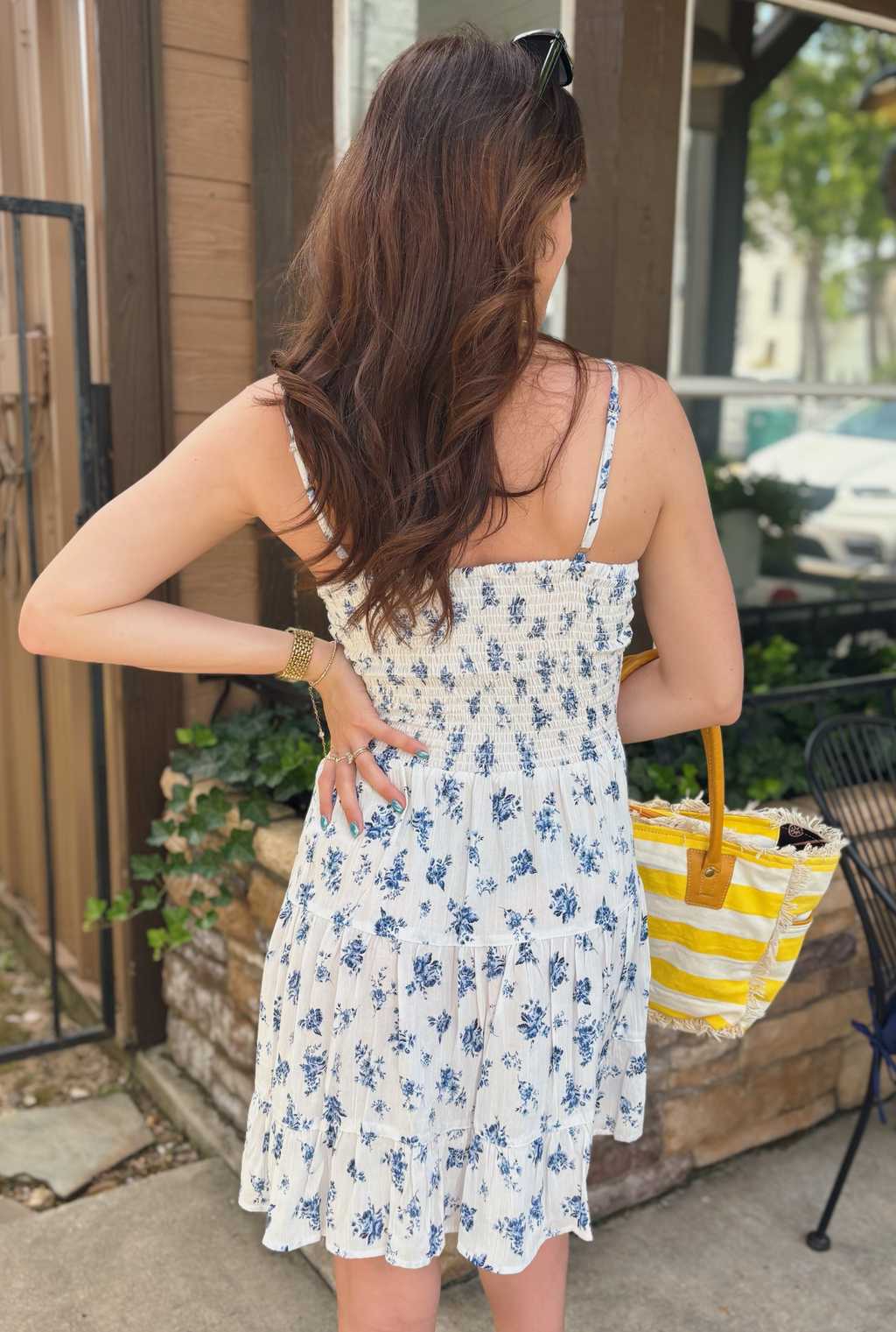 BLUE BABES DRESS