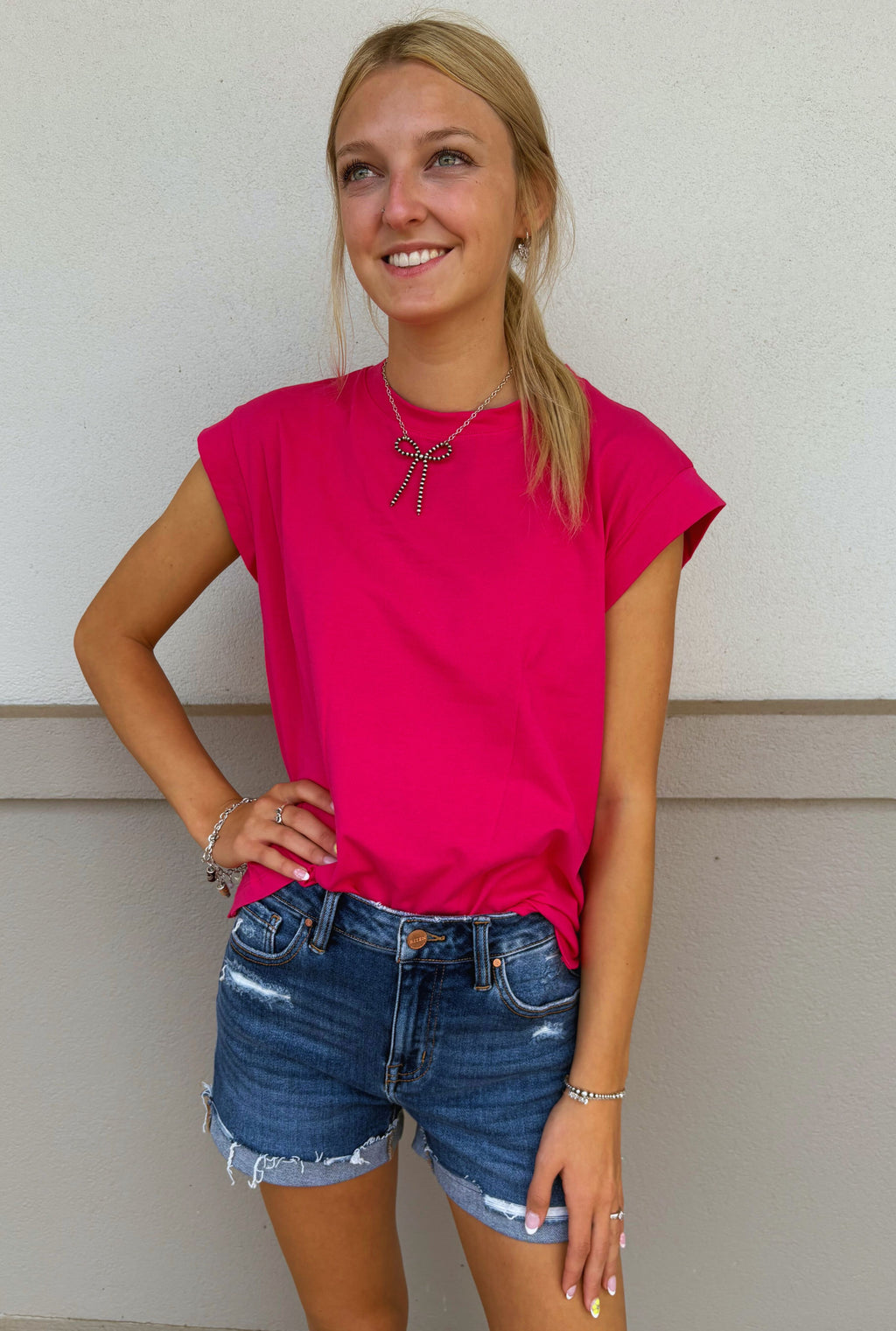 FUCHSIA TESSA TOP
