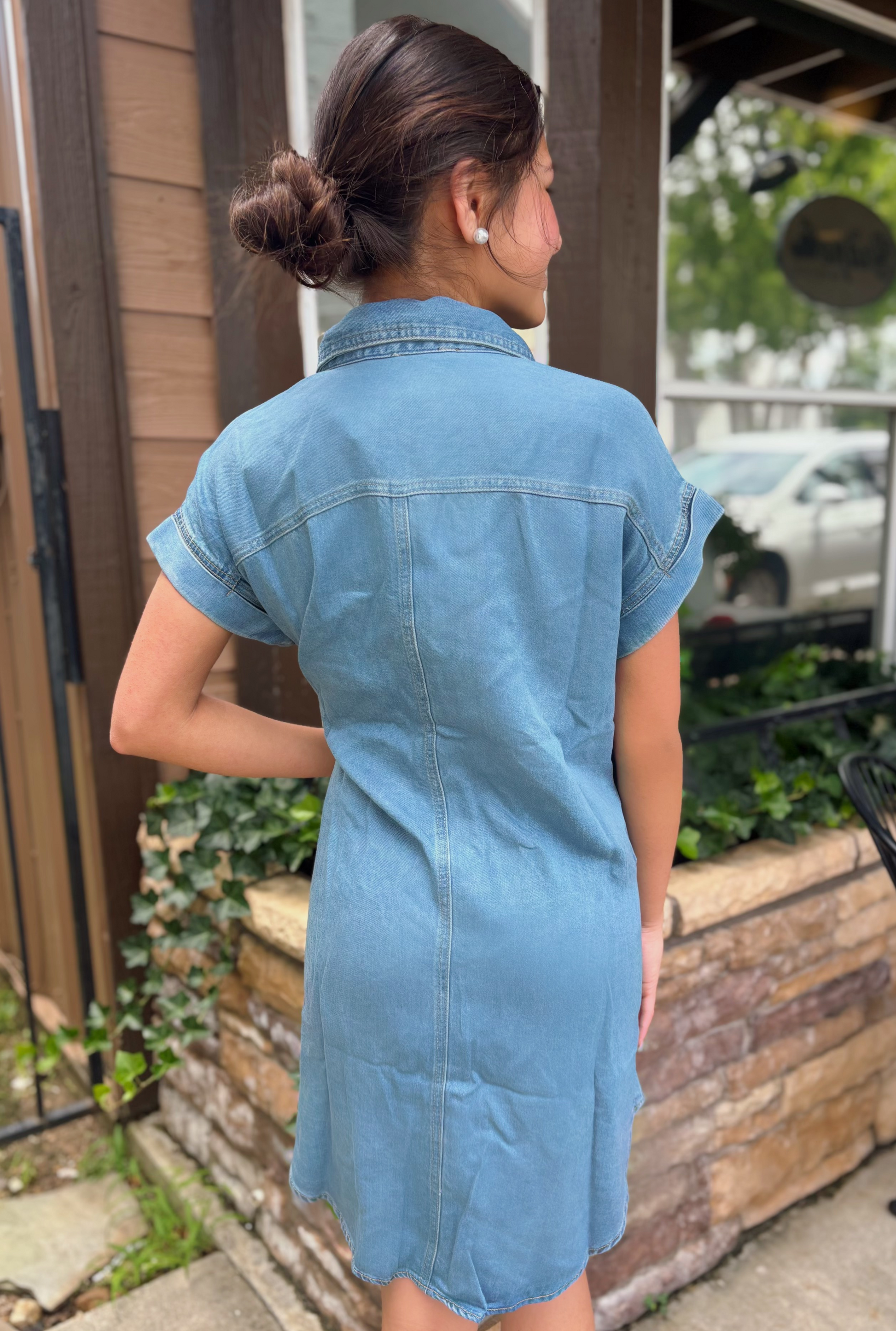 DENIM LAUREN DRESS