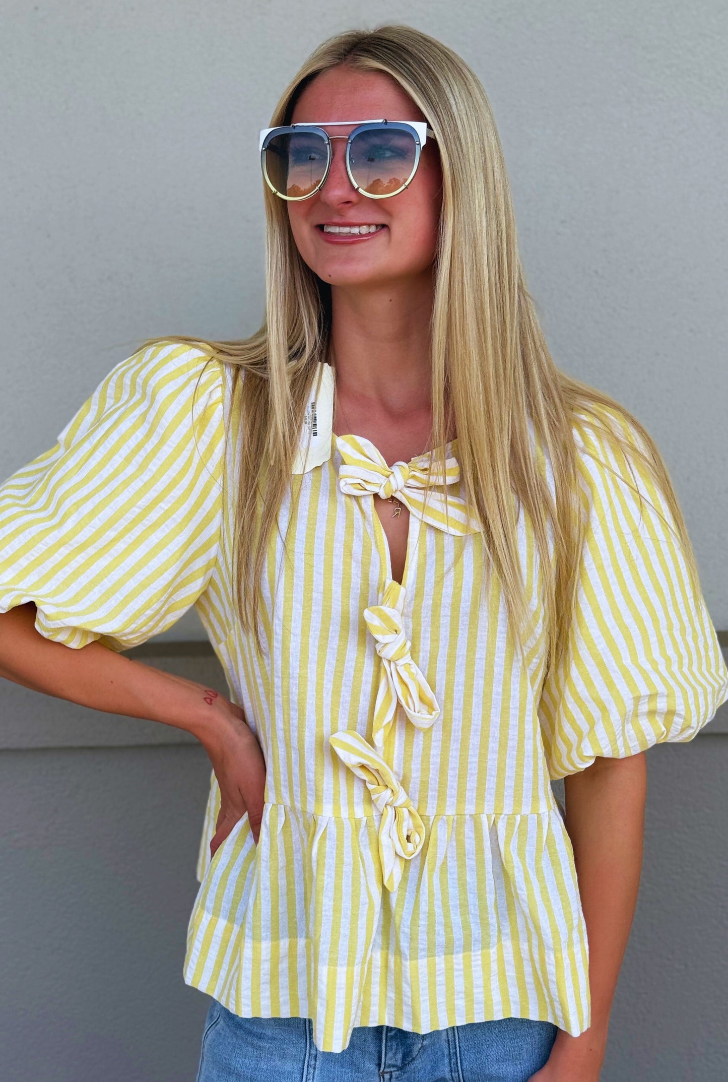 YELLOW WILLOW TOP