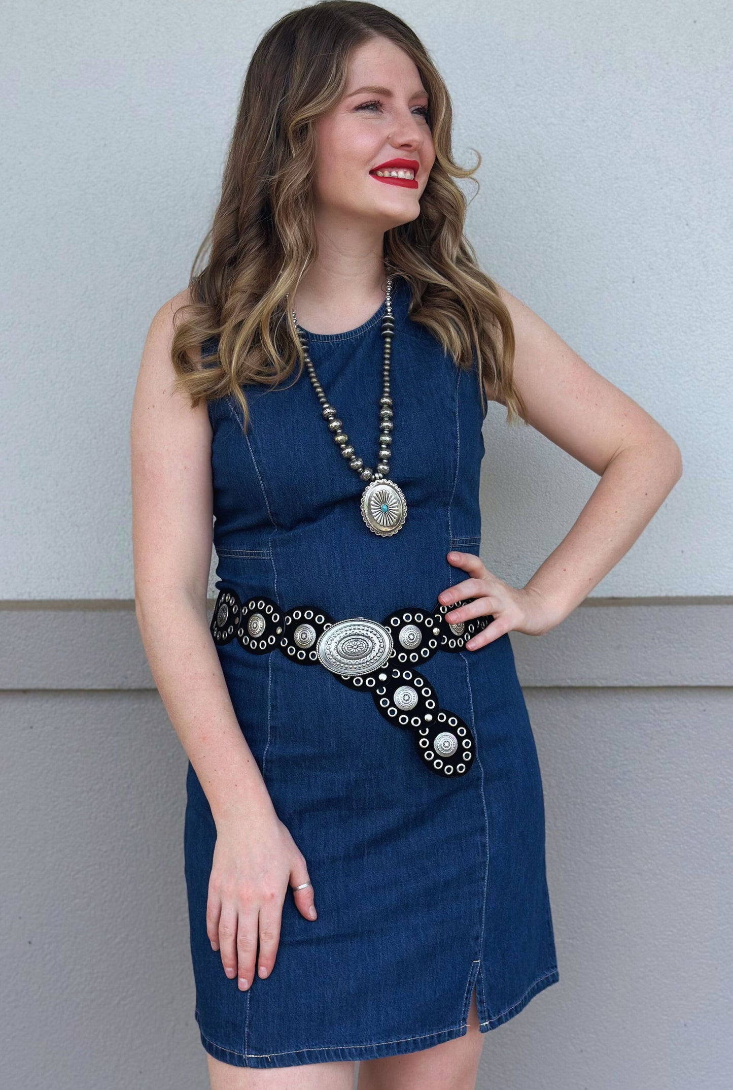 DENIM DIANA DRESS