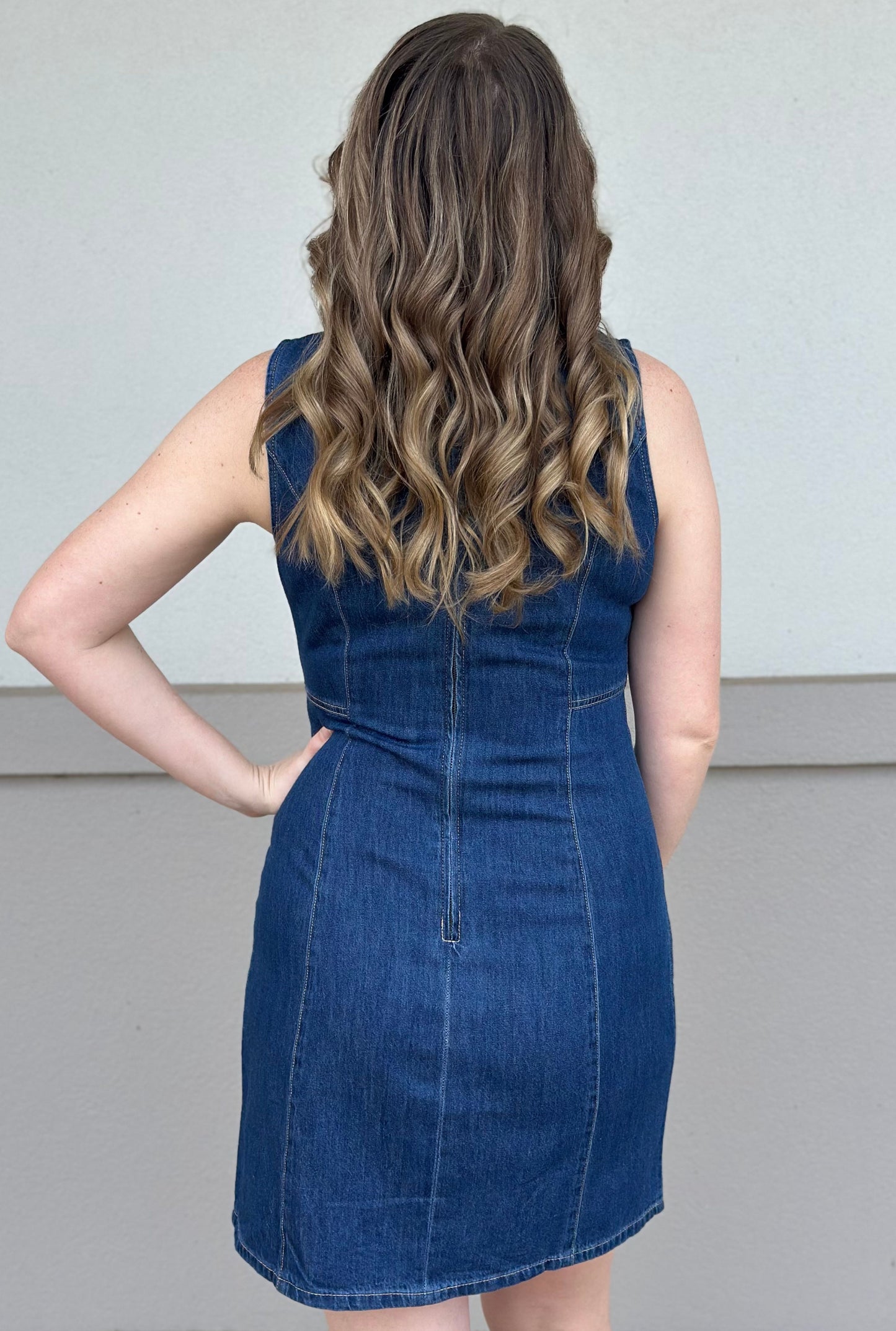 DENIM DIANA DRESS