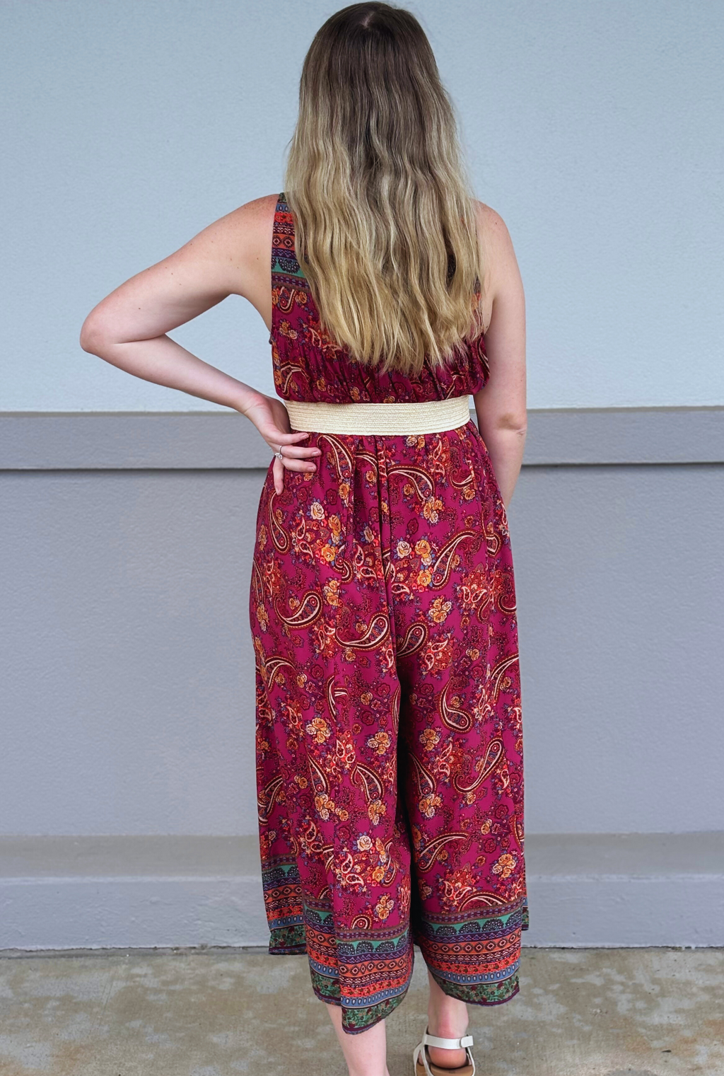 MAGENTA MONTANA JUMPSUIT