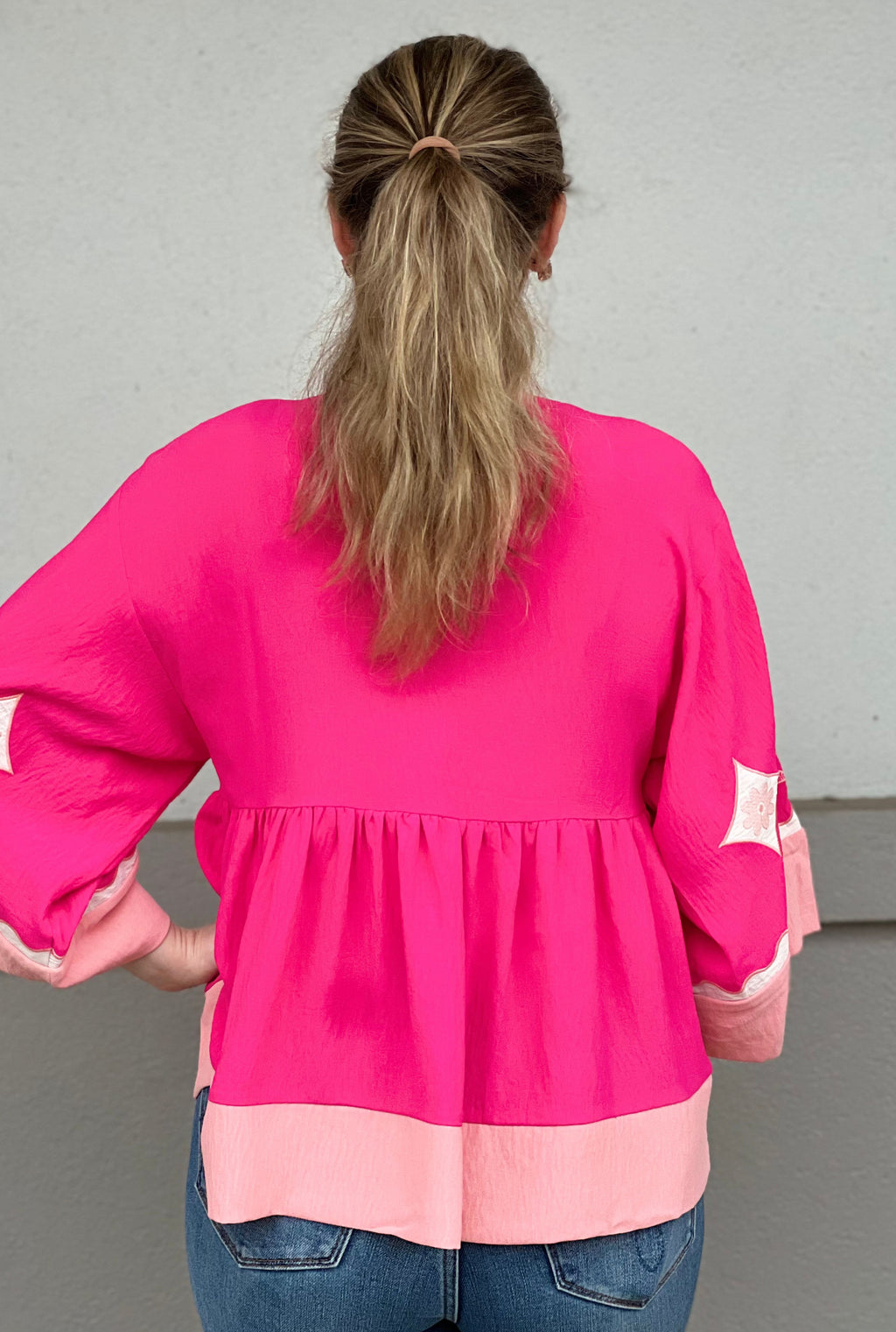 PINK PERFECT BOHO TOP