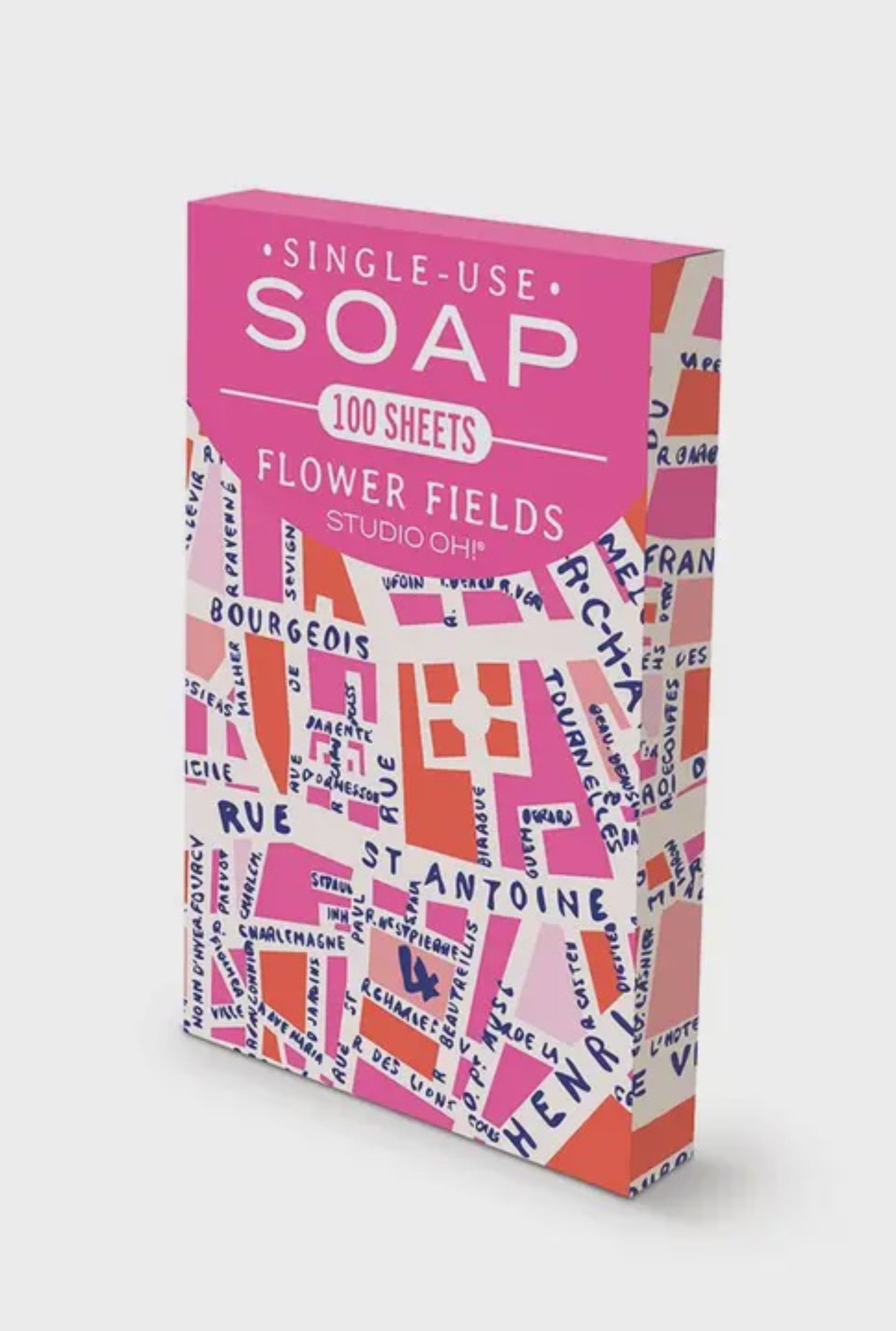 Rues De Paris Single-Use Soap Sheets