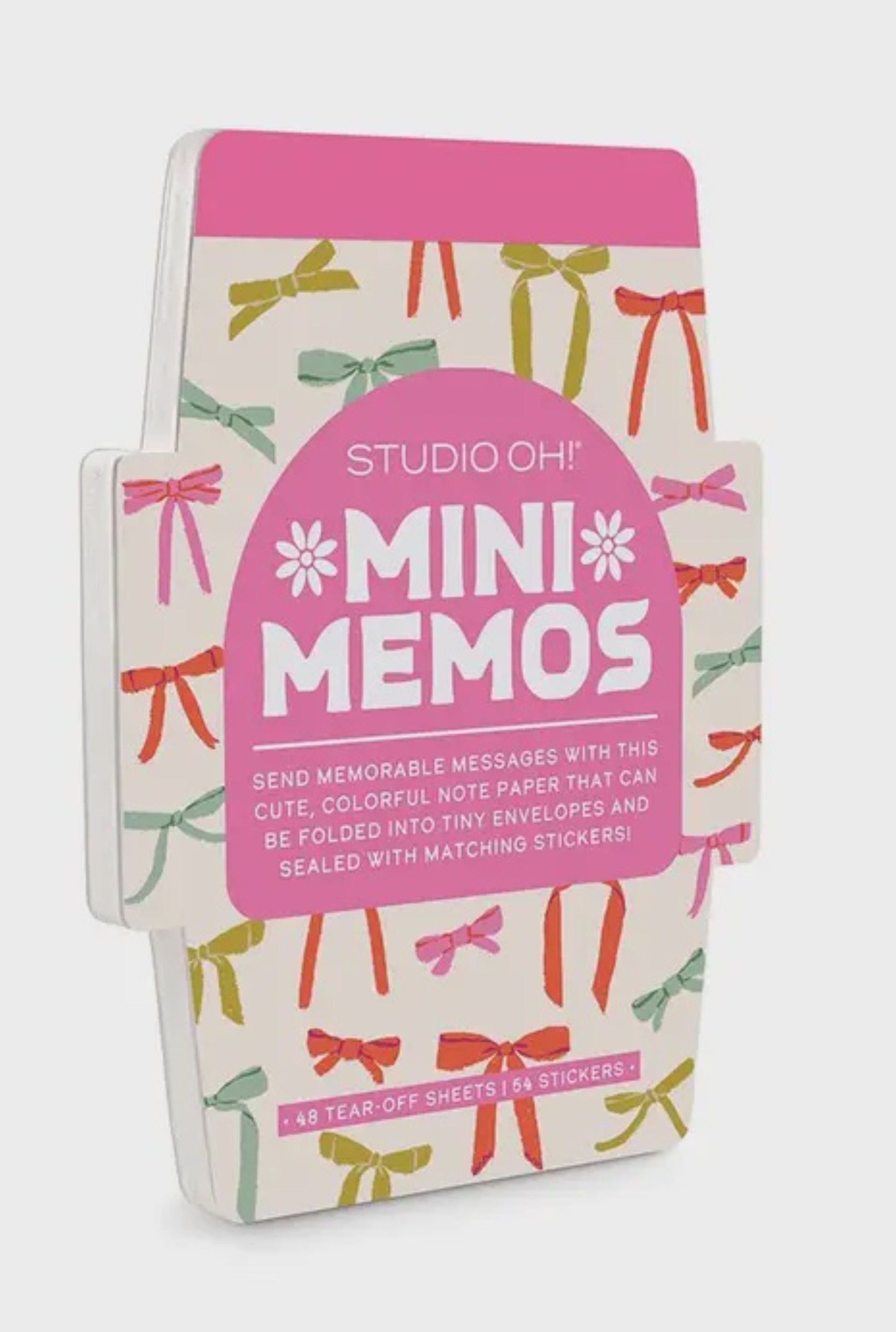 Put A Bow On It Mini Memos with Stickers