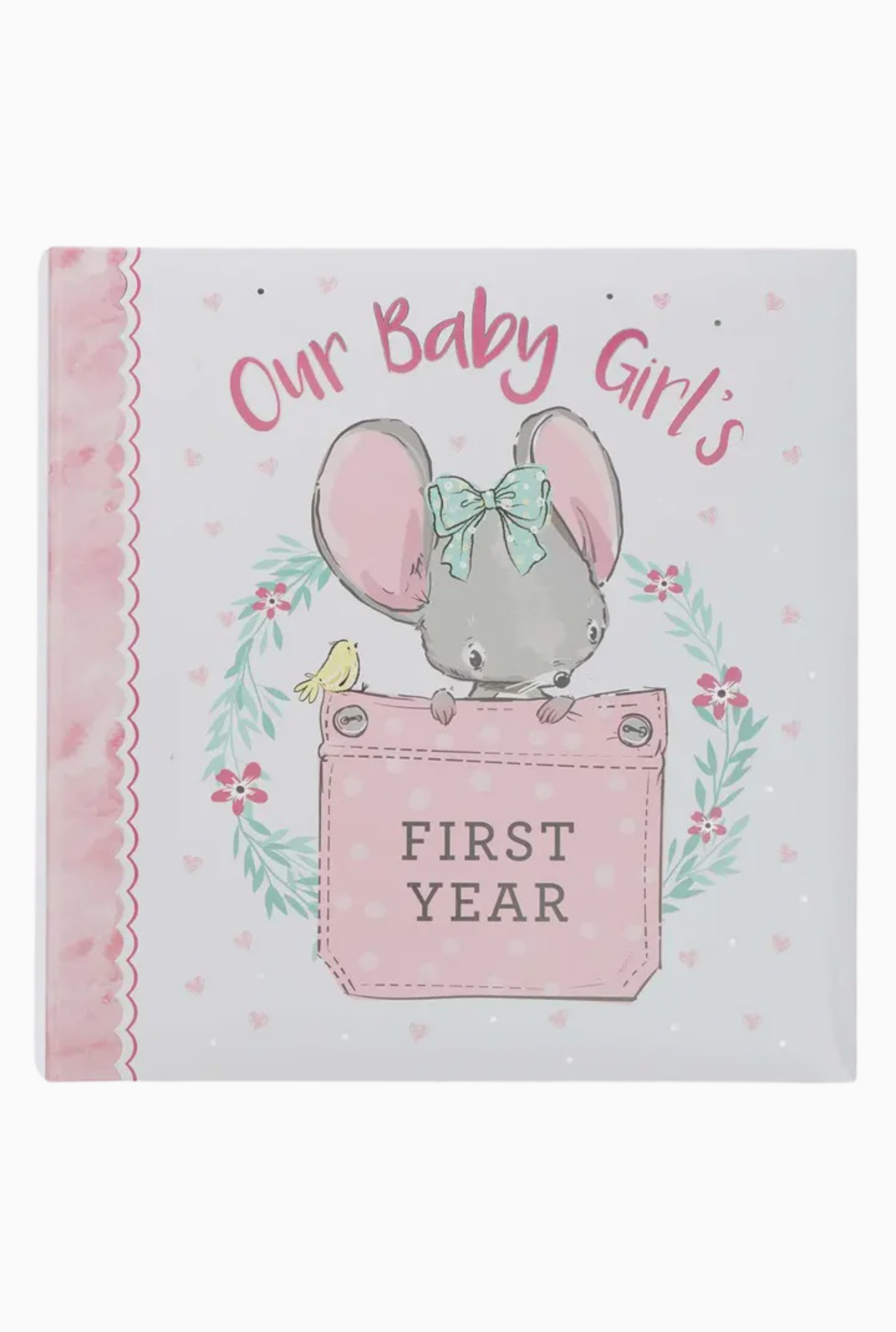Memory Book Our Baby Girl's First Year Padded Hardcover