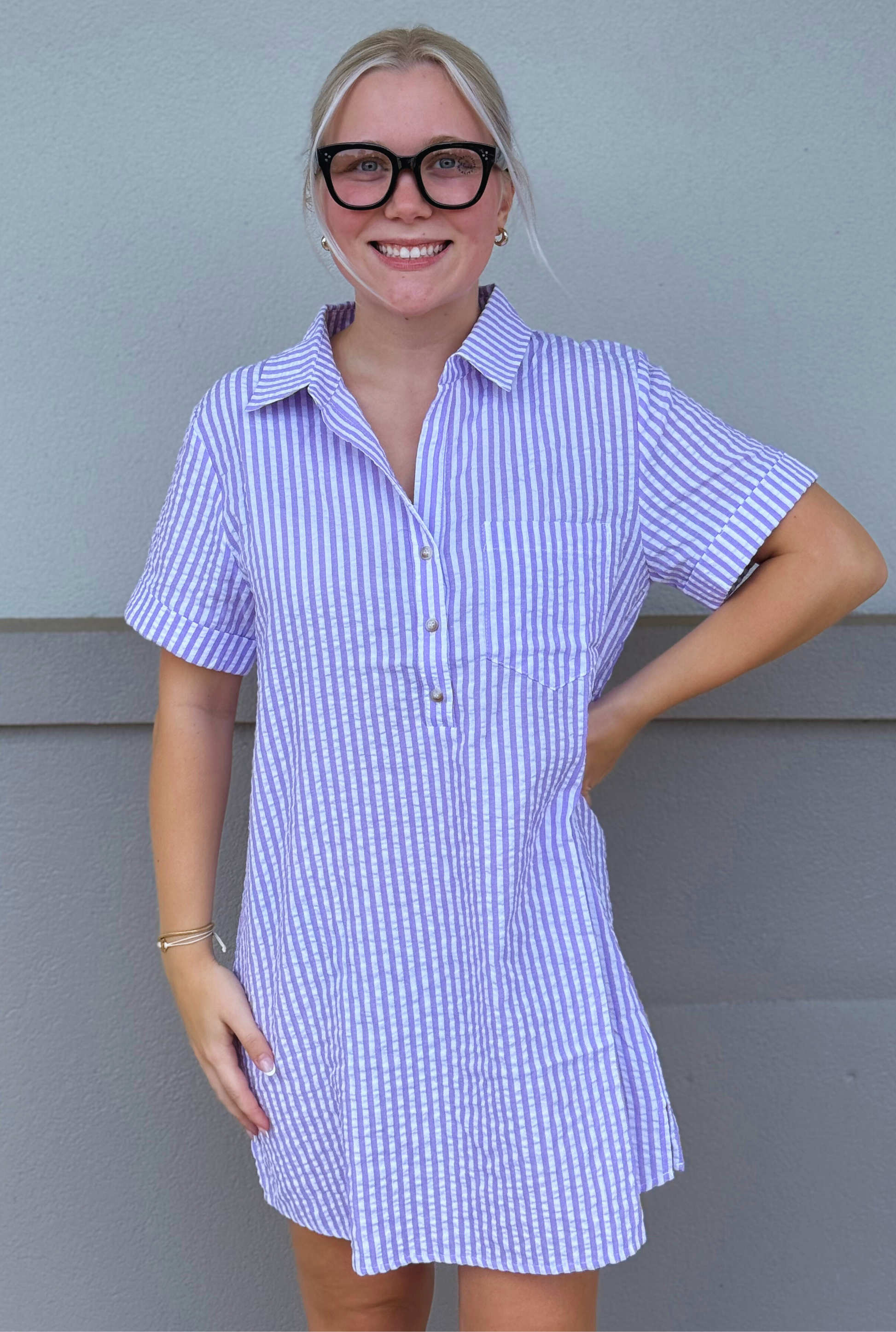 LAVENDER SUMMER BLISS DRESS