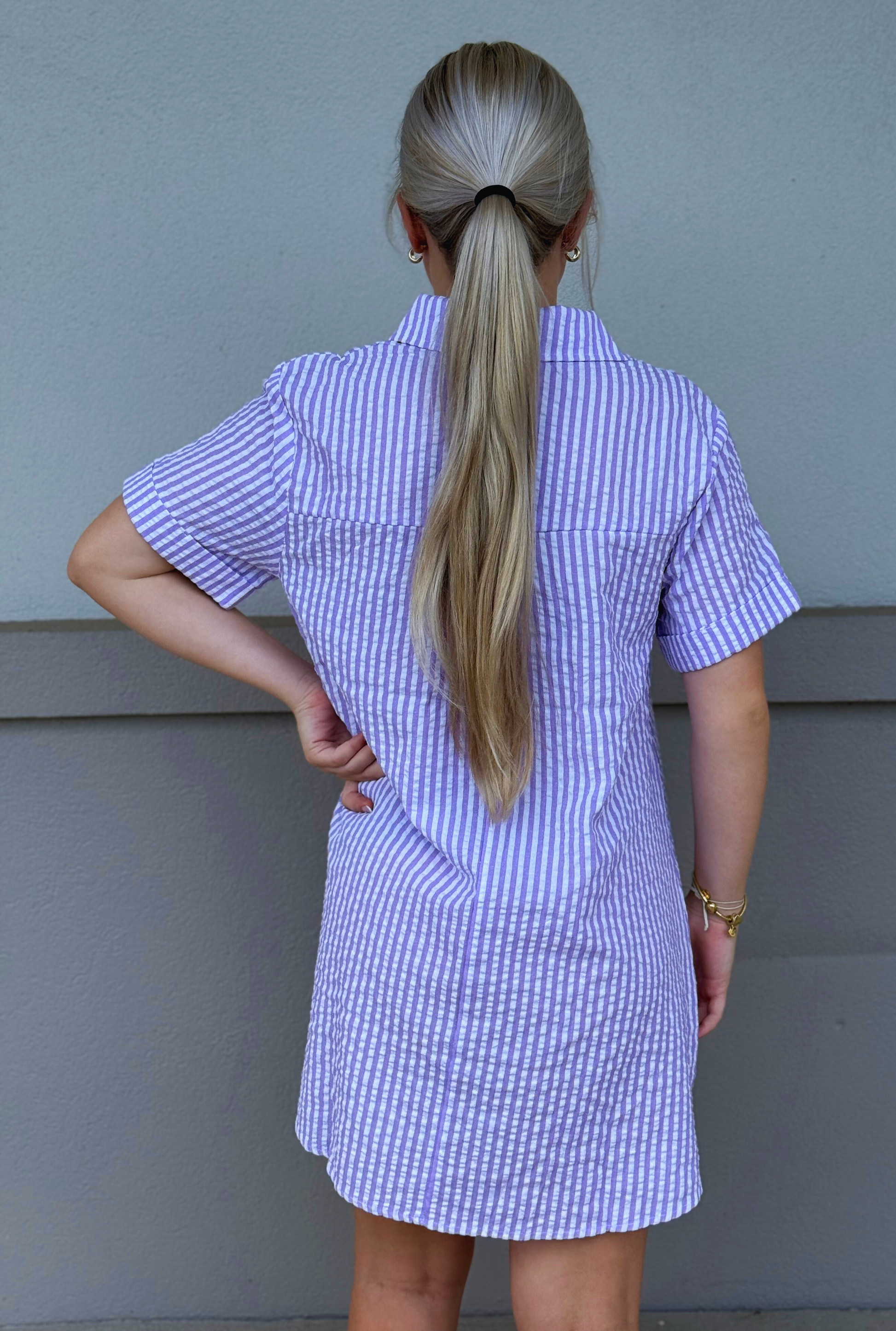 LAVENDER SUMMER BLISS DRESS