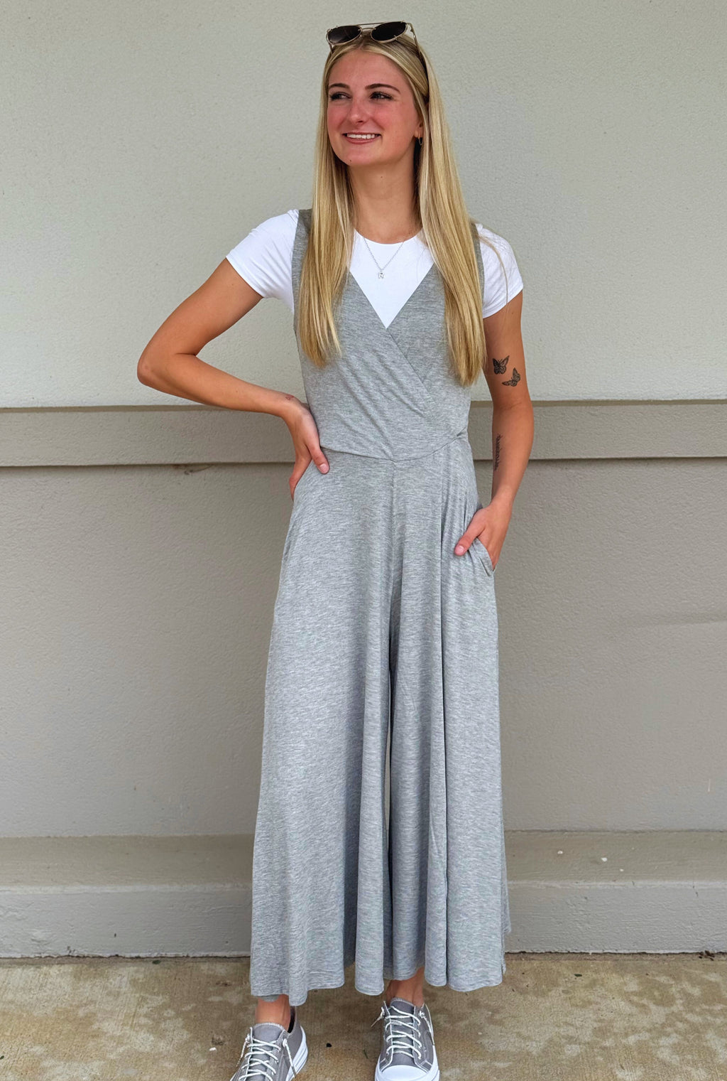 GREY JENNY JUMPSUIT