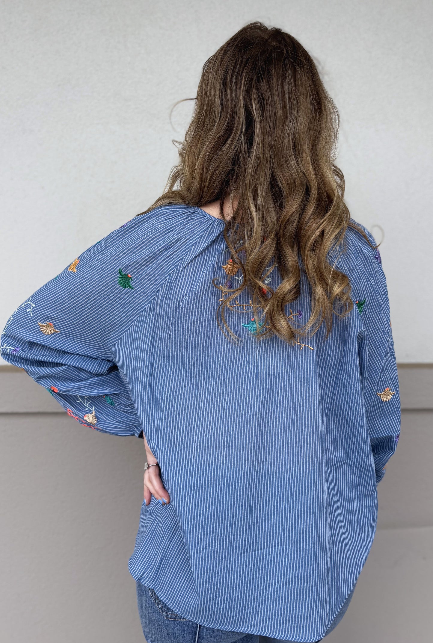 DENIM DANA TOP