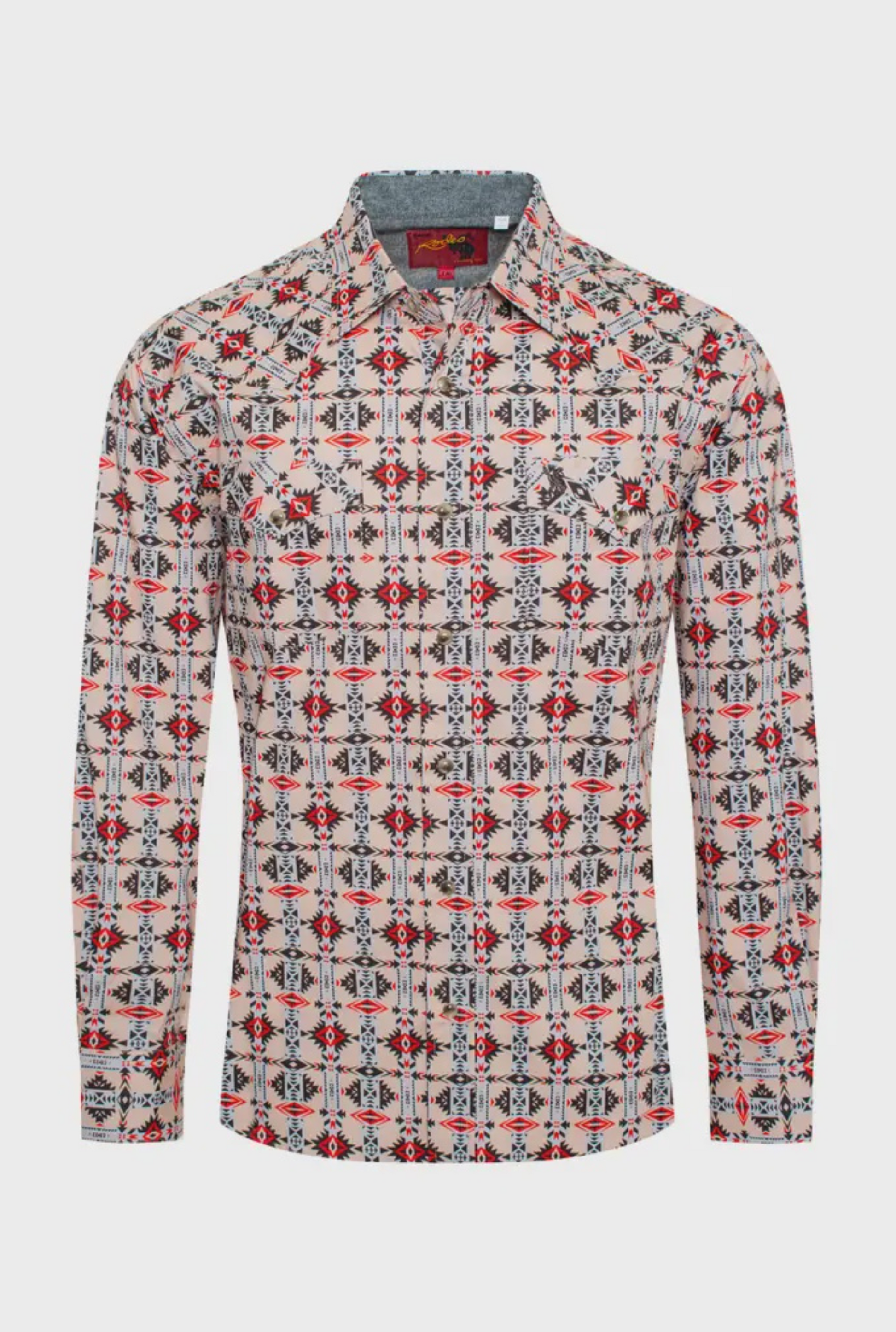 MEN'S AZTEC BUTTON DOWN