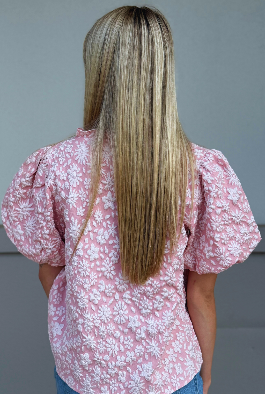 BLUSH HASLEY TOP
