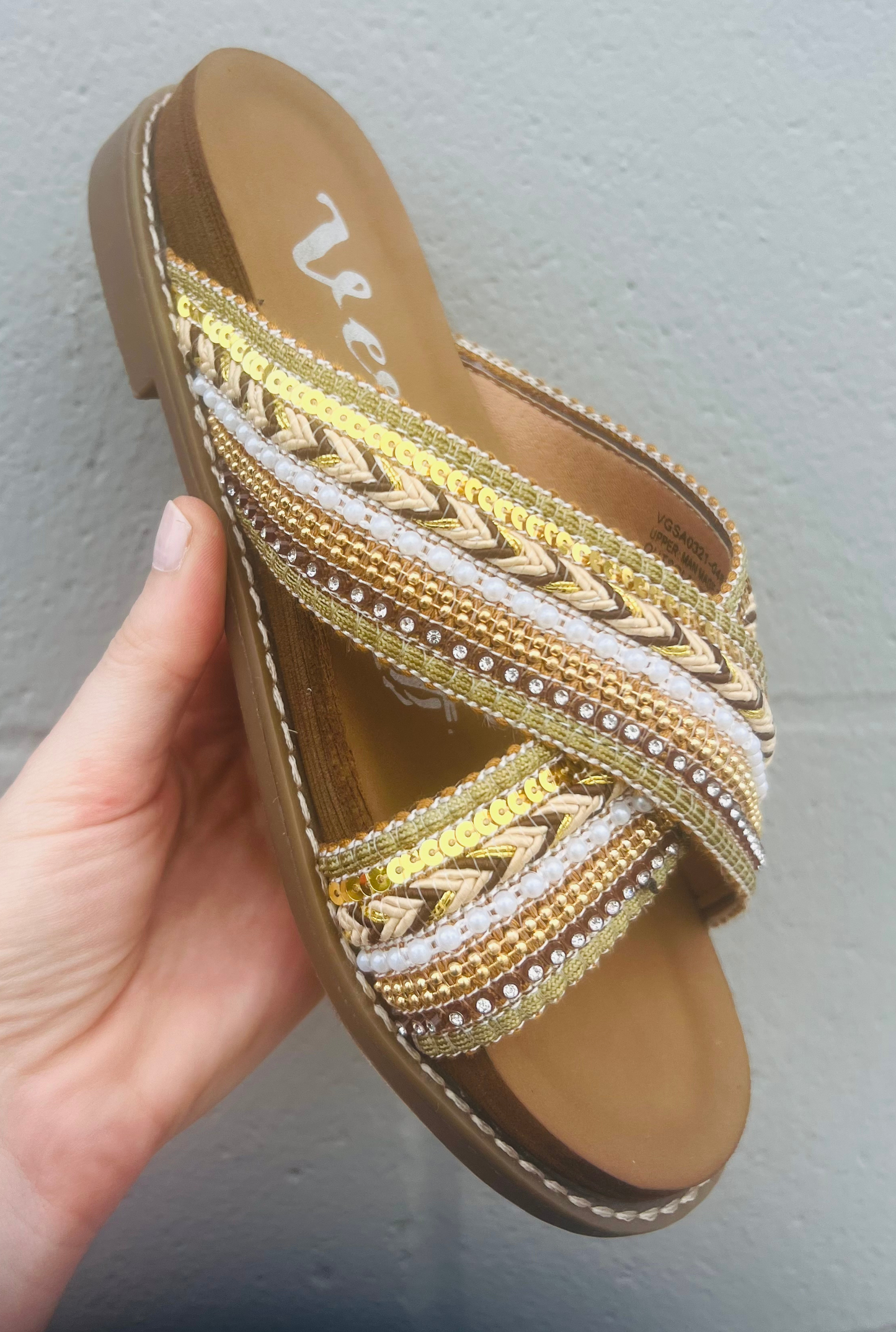 BRONZE ELKIN SANDALS