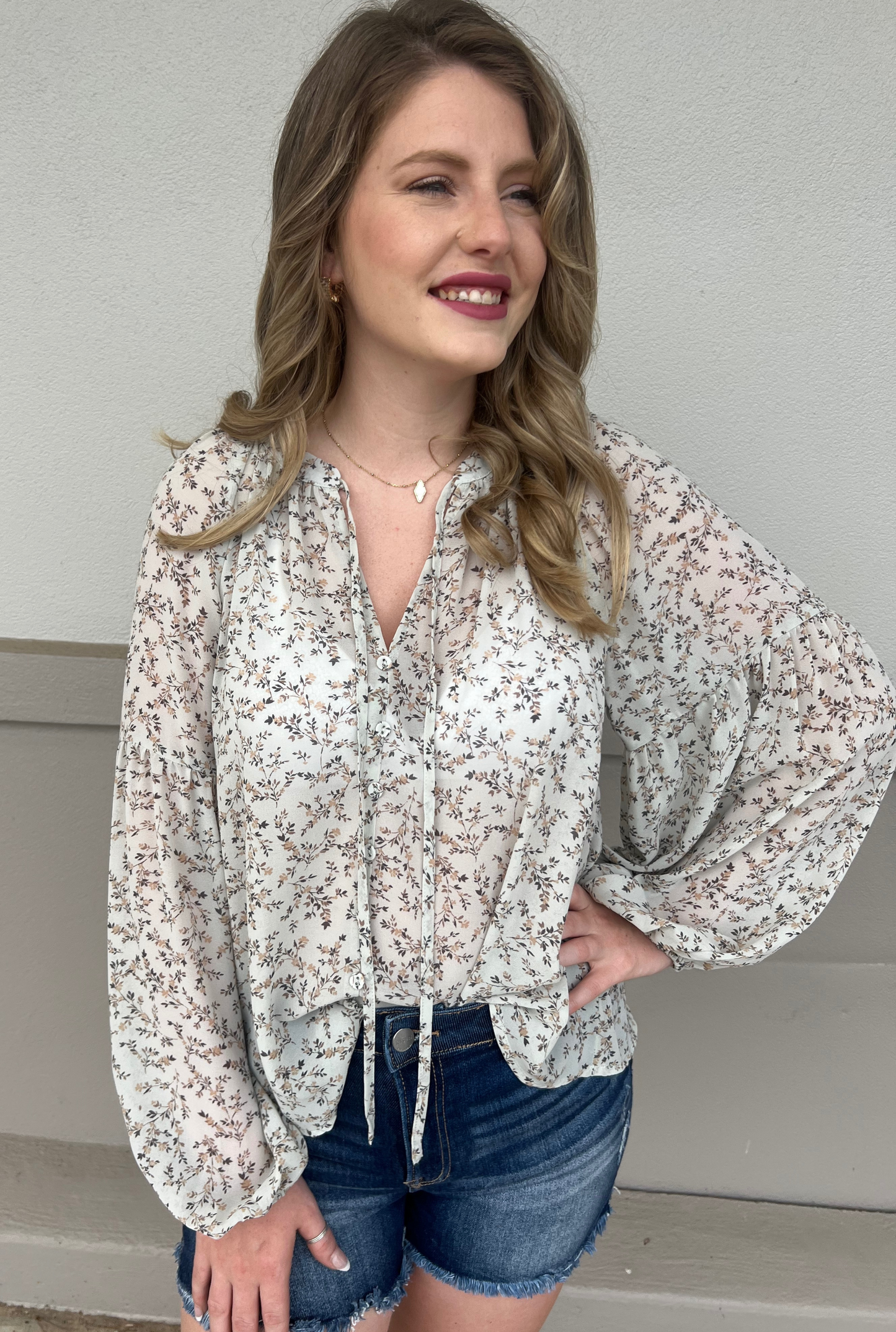 DITSY FLORAL TOP