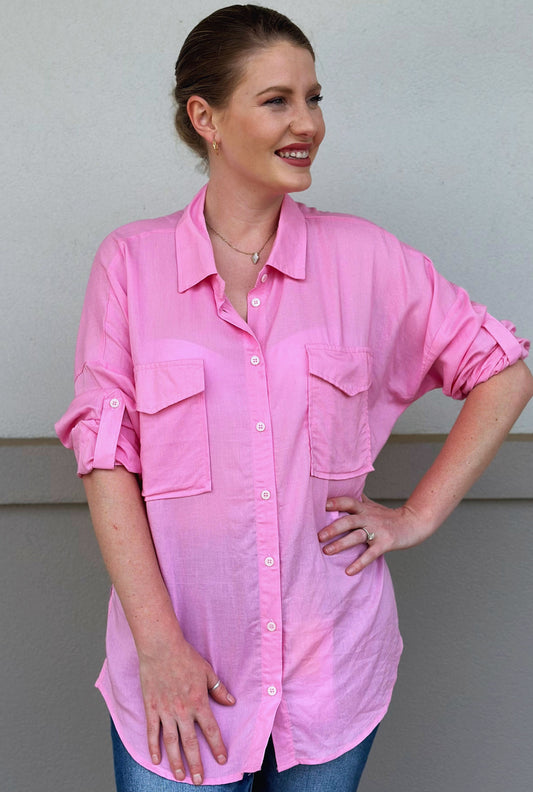 PINK BECCA TOP