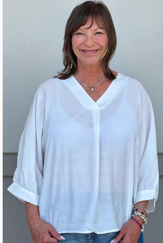 WHITE ASHLEY TOP
