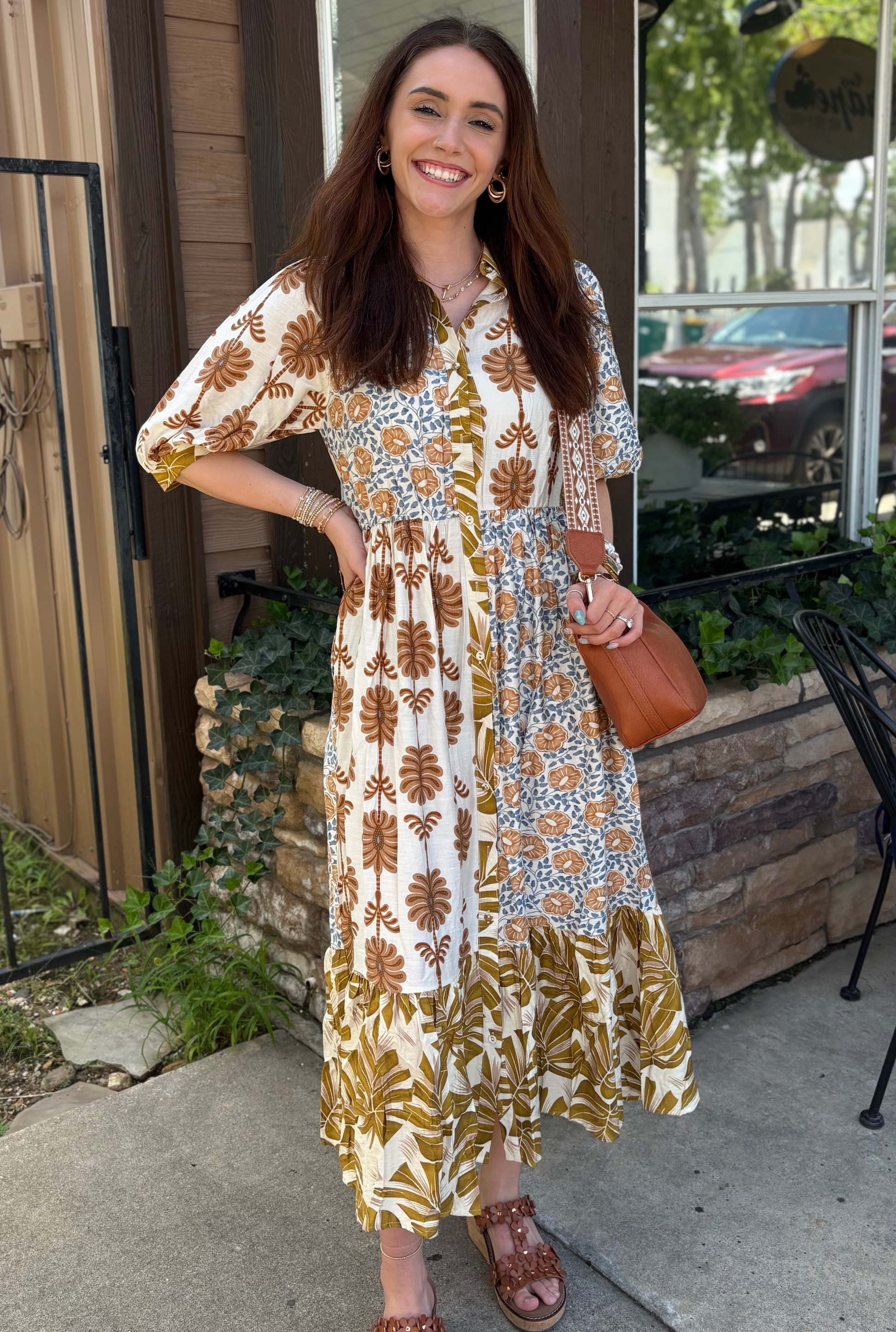 BLUE SAVANNAH DRESS