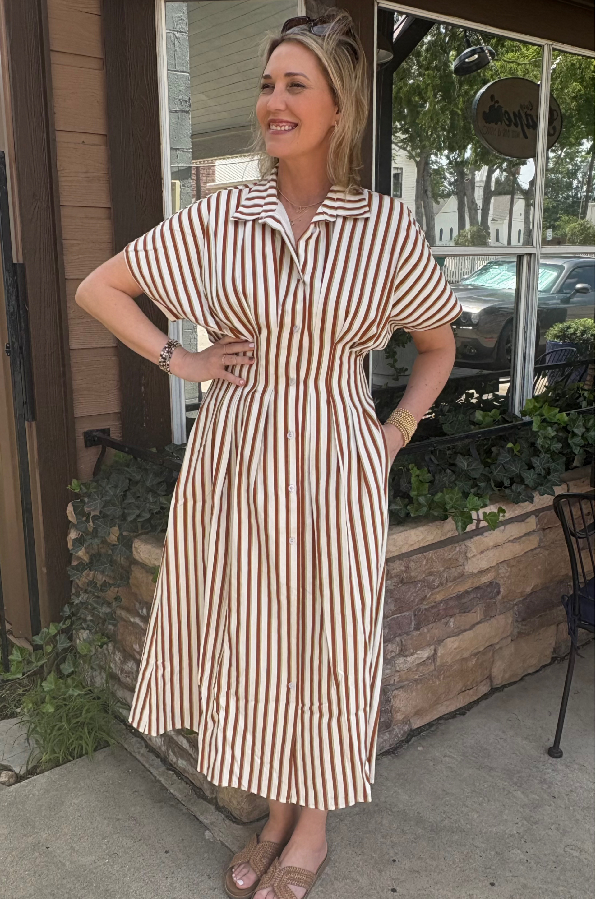 BROWN BETTY DRESS