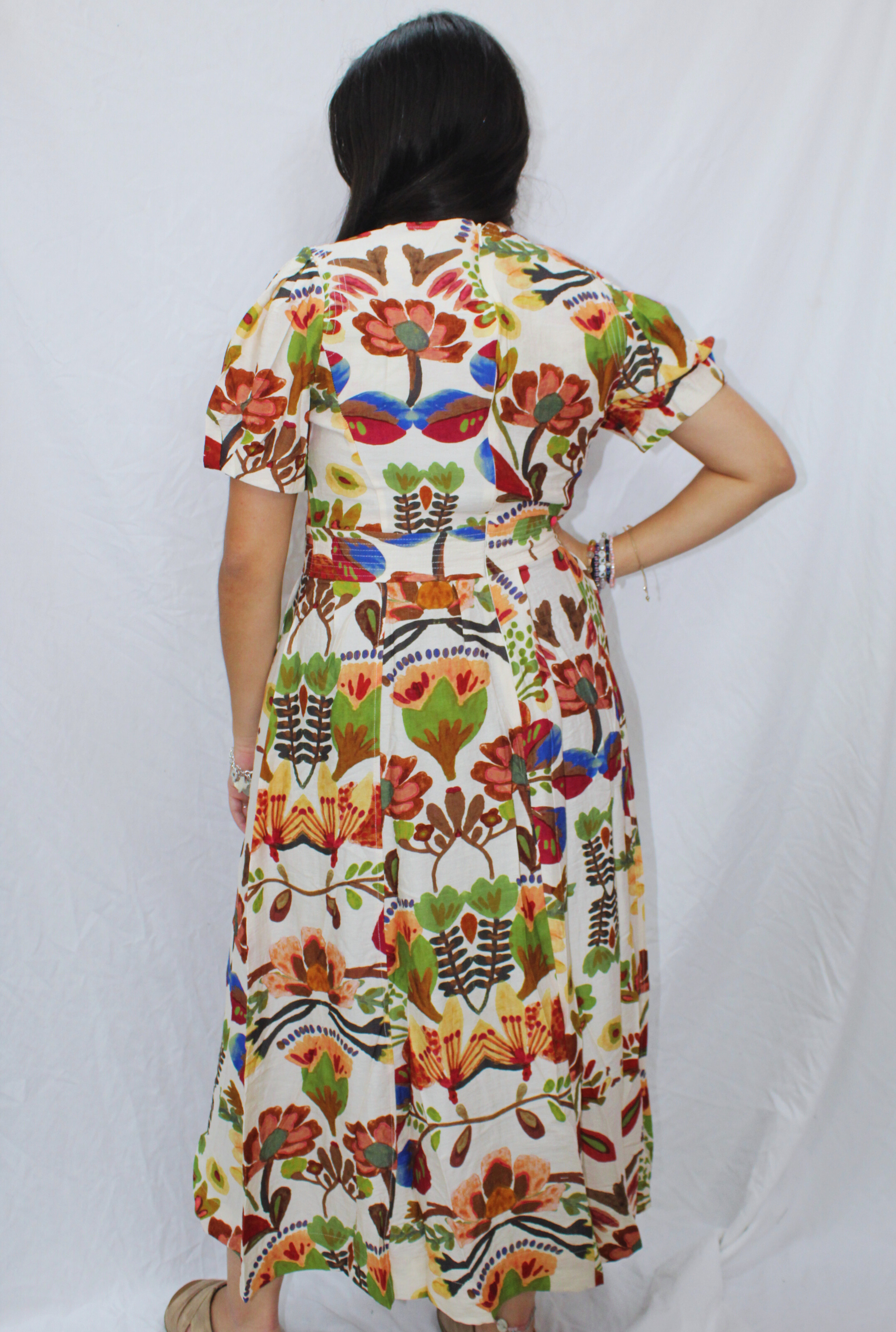 BROWN GINA MAXI DRESS