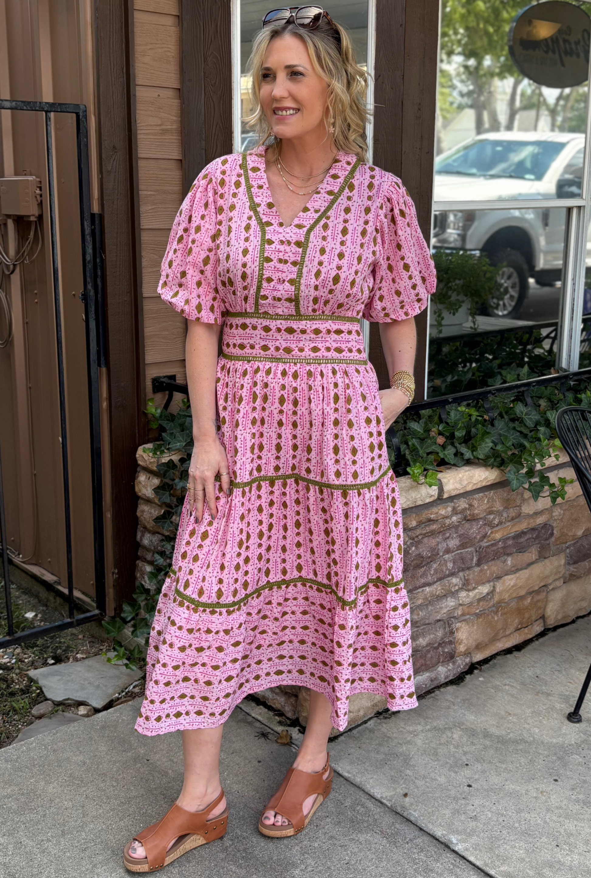 PINK CALLIE DRESS
