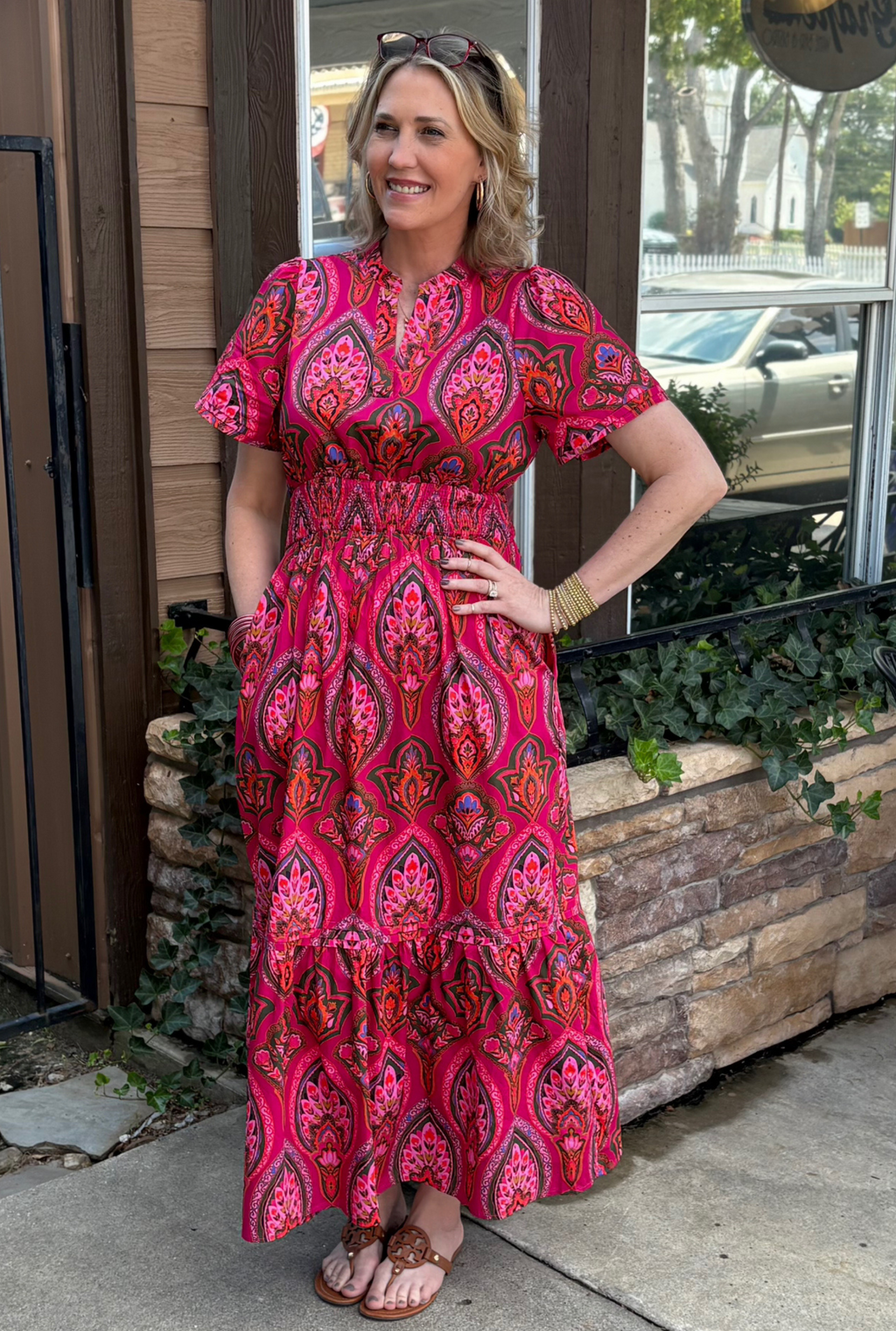 BELRAJU POPLIN DRESS