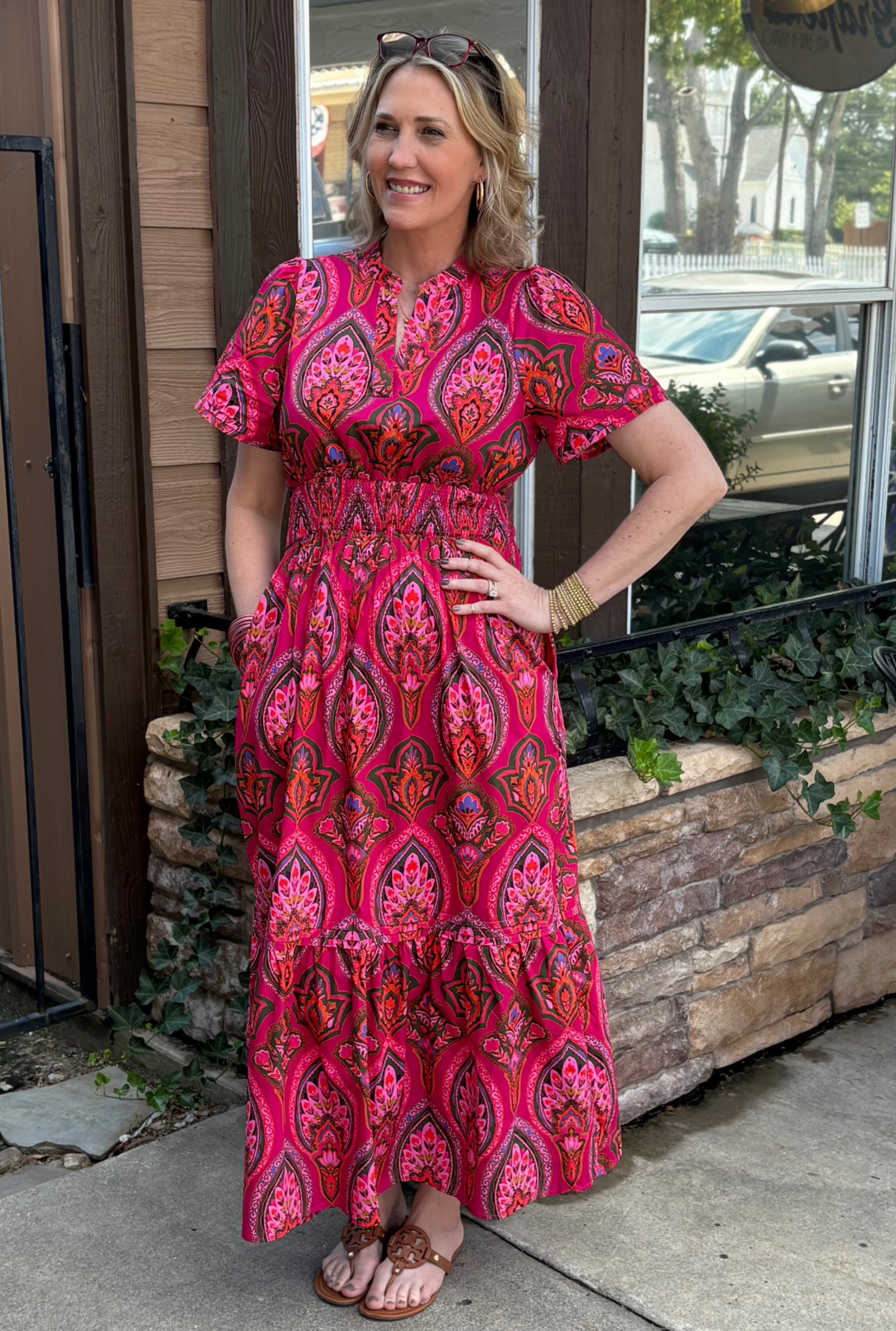 BELRAJU POPLIN DRESS