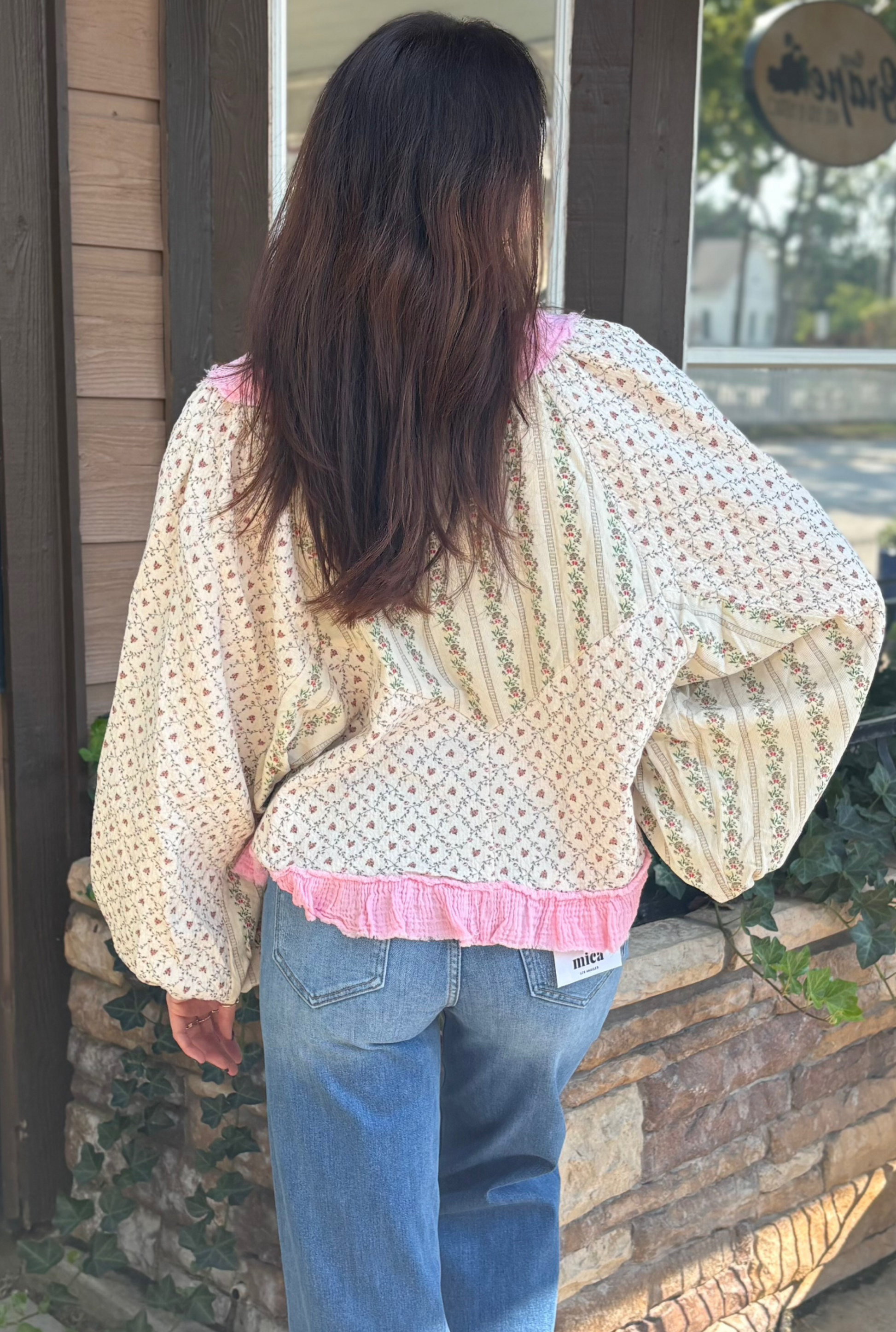 DITSY FLORAL DANA TOP