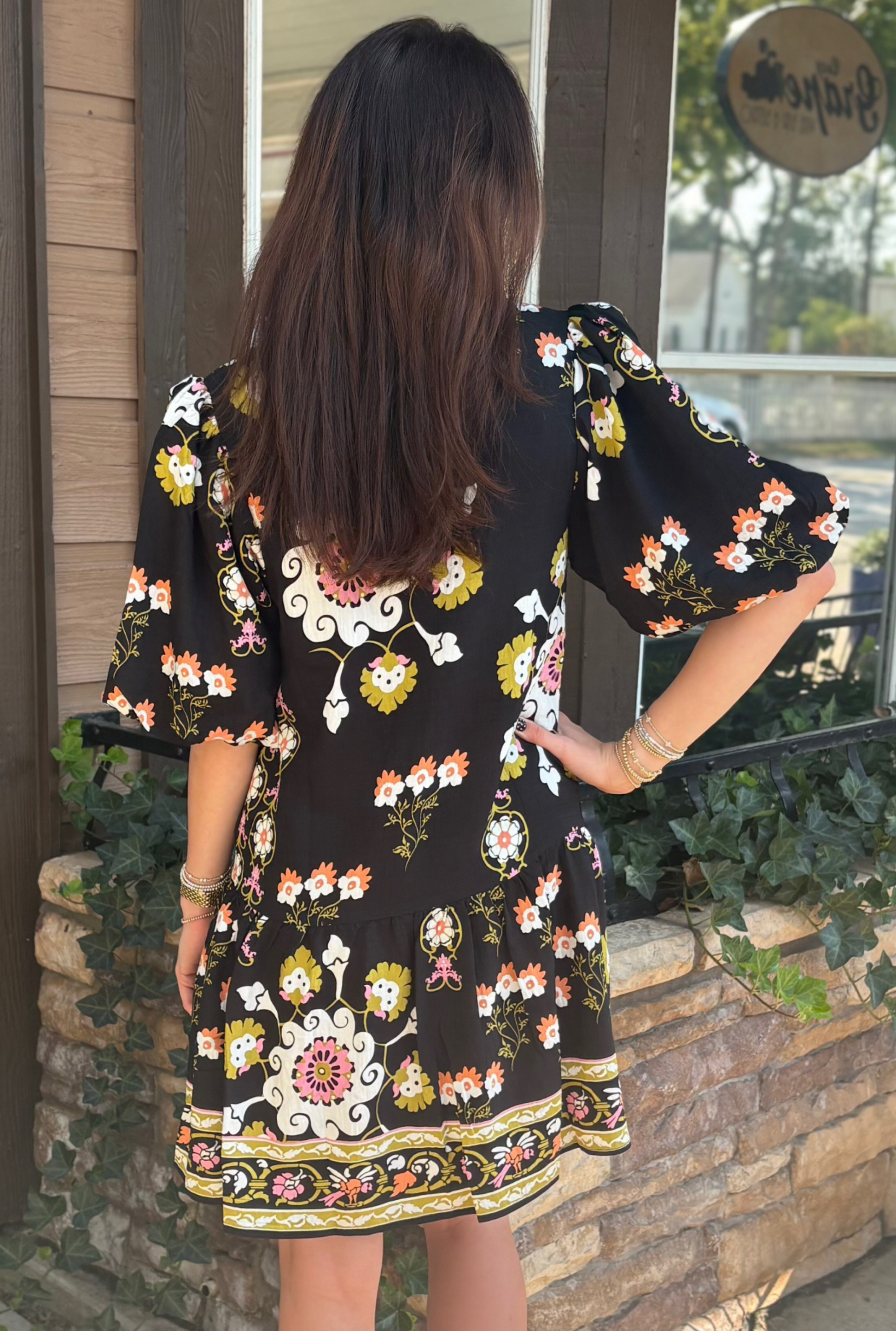 BLACK CARRIE DRESS