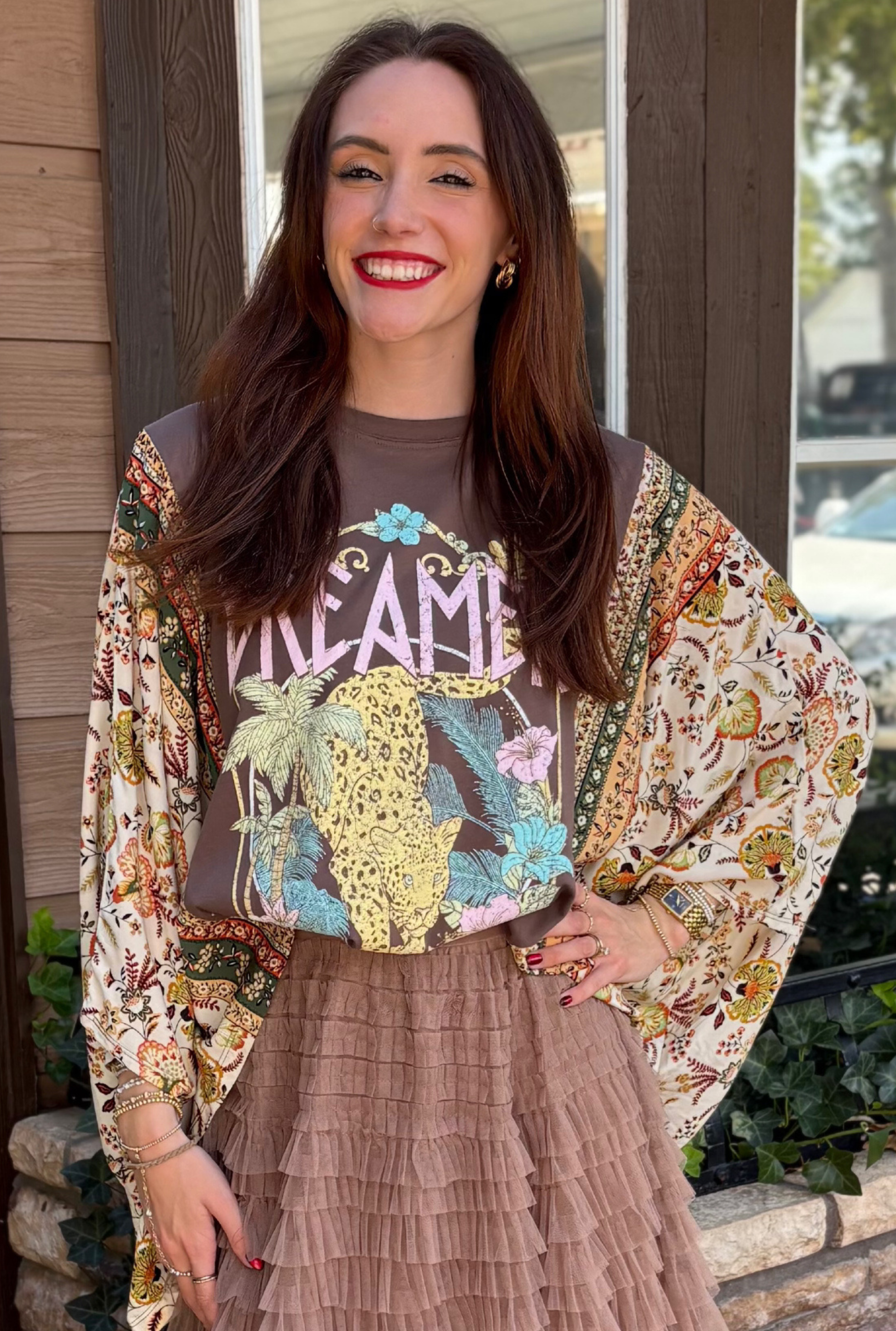 DREAMER PONCHO TOP