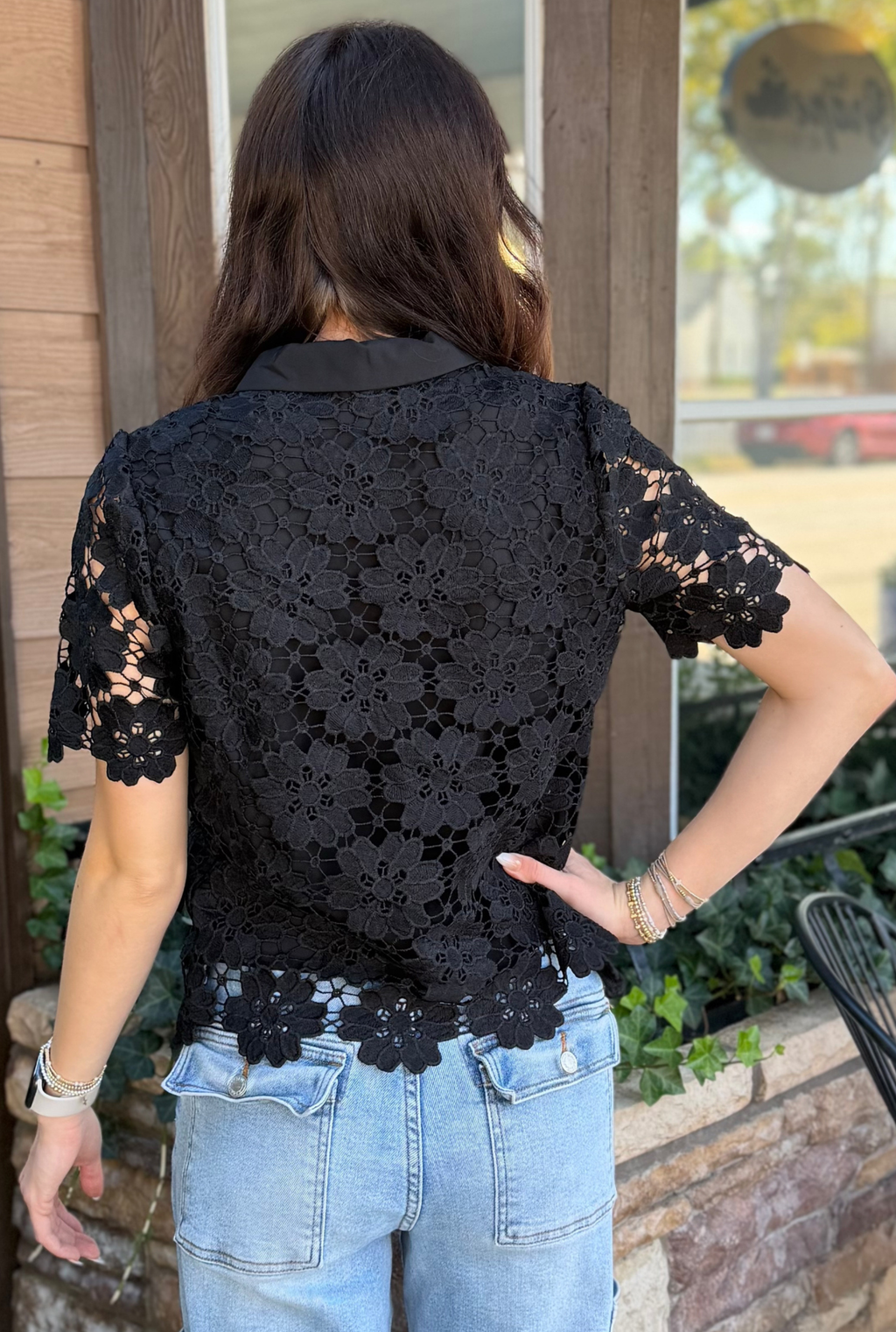 BLACK KENNA TOP