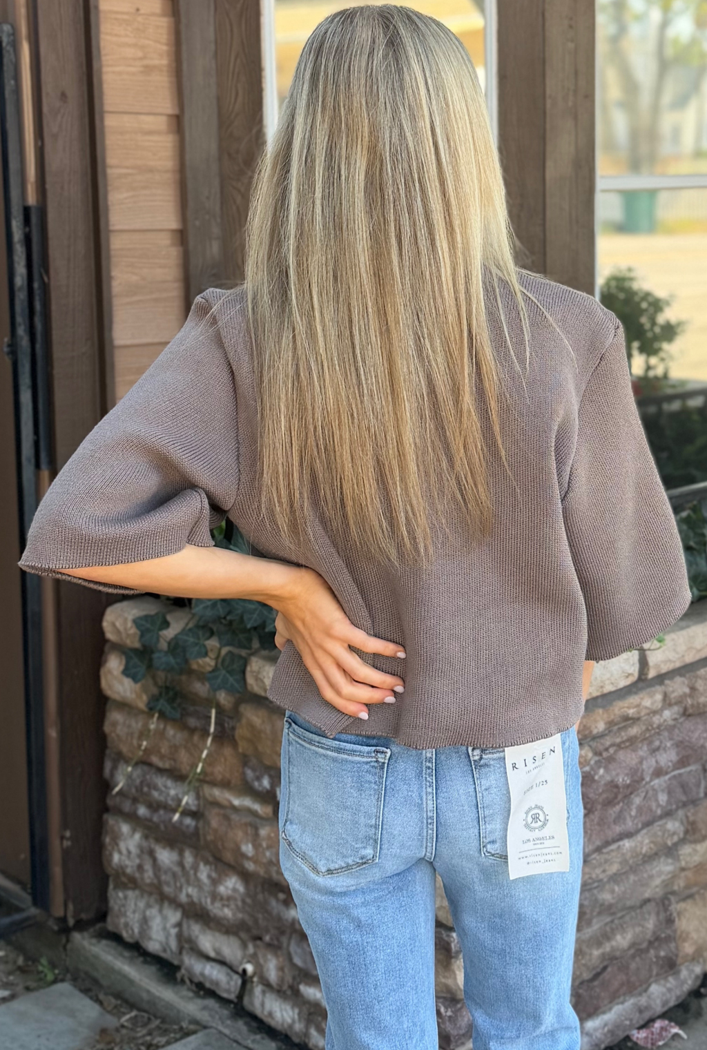 BUTTON KNIT CARDIGAN