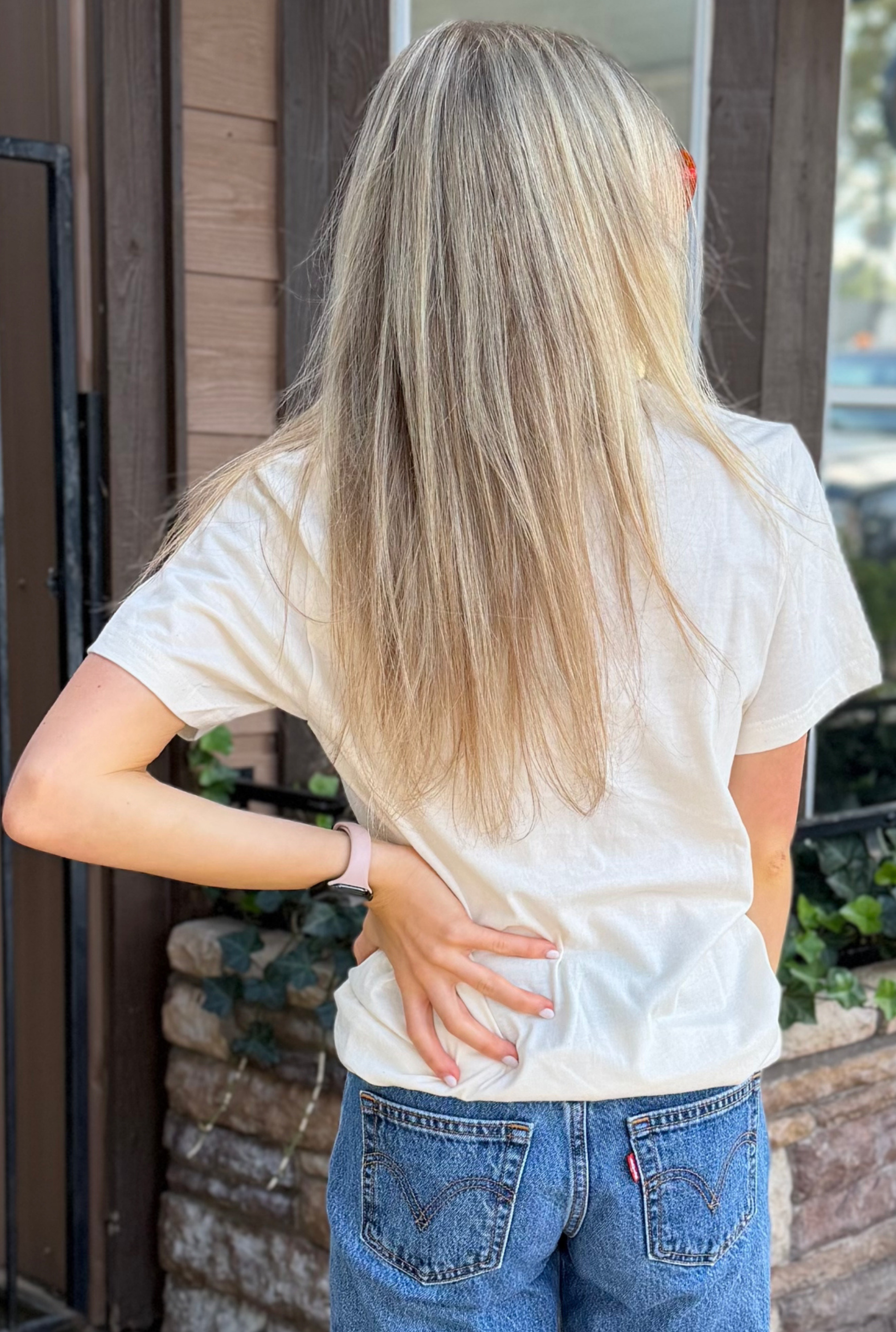 CHEETAH SANTA GRAPHIC TEE