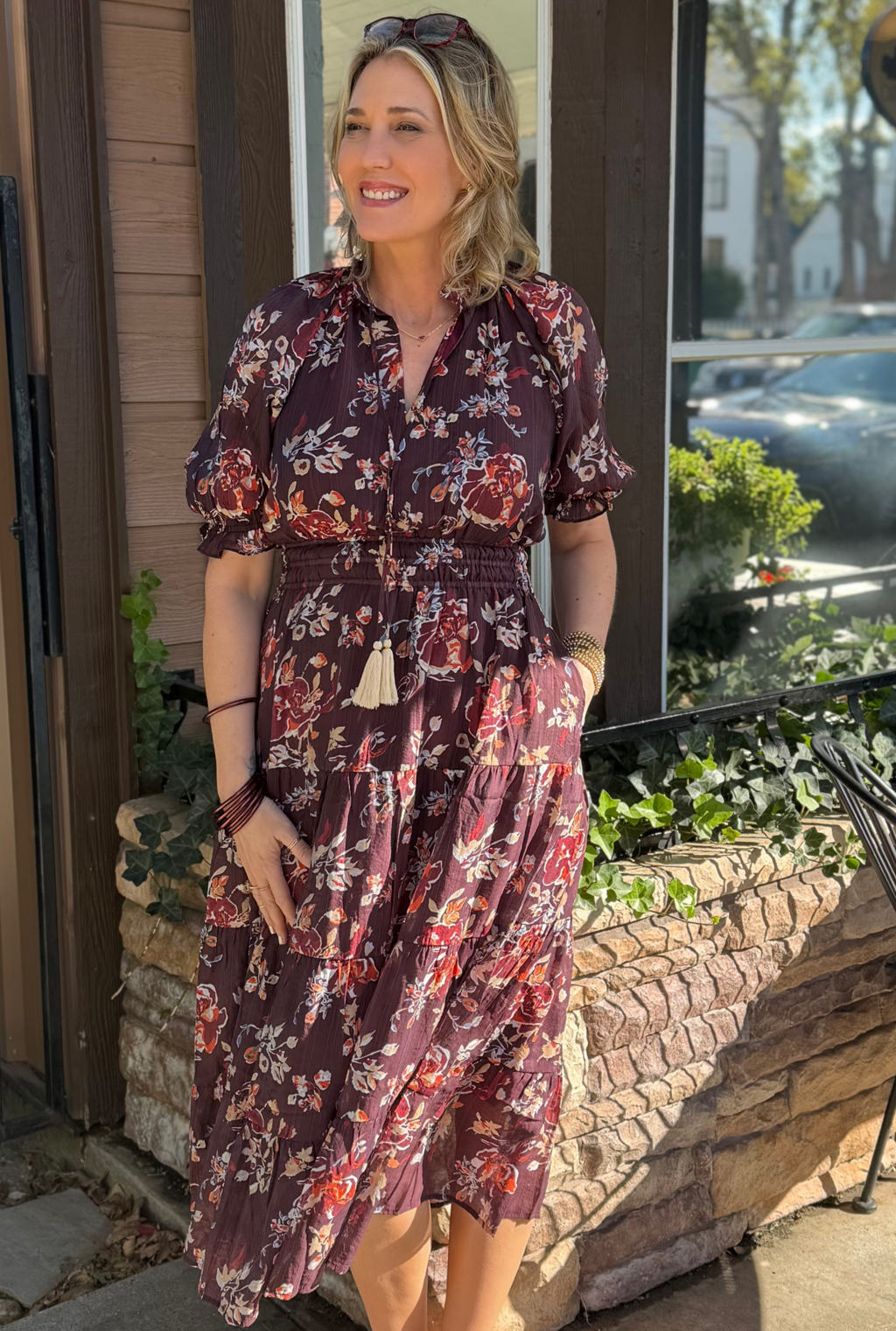 FLORAL SUNDAY BEST DRESS